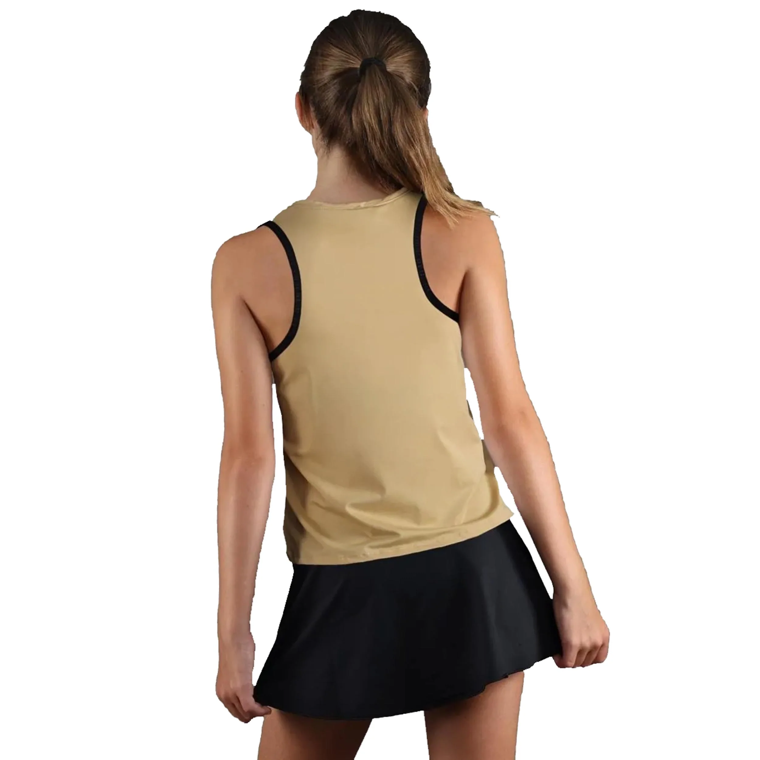 Court Tank-Top Damen-Gold - Image 2