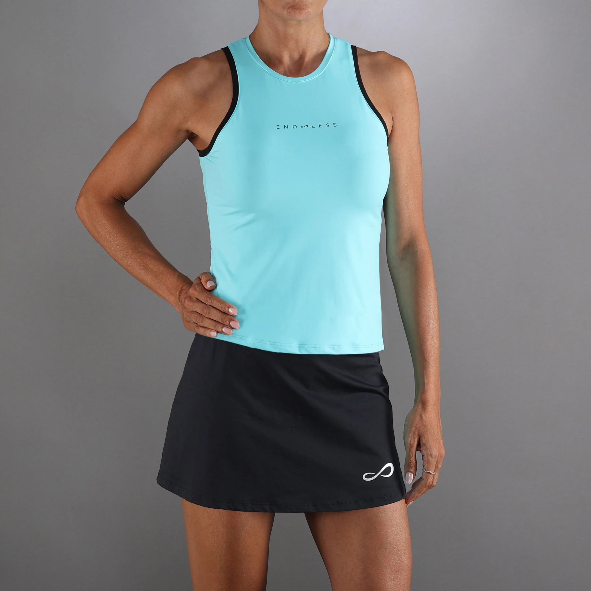 Essential Tank-Top Damen-Blau - Image 7