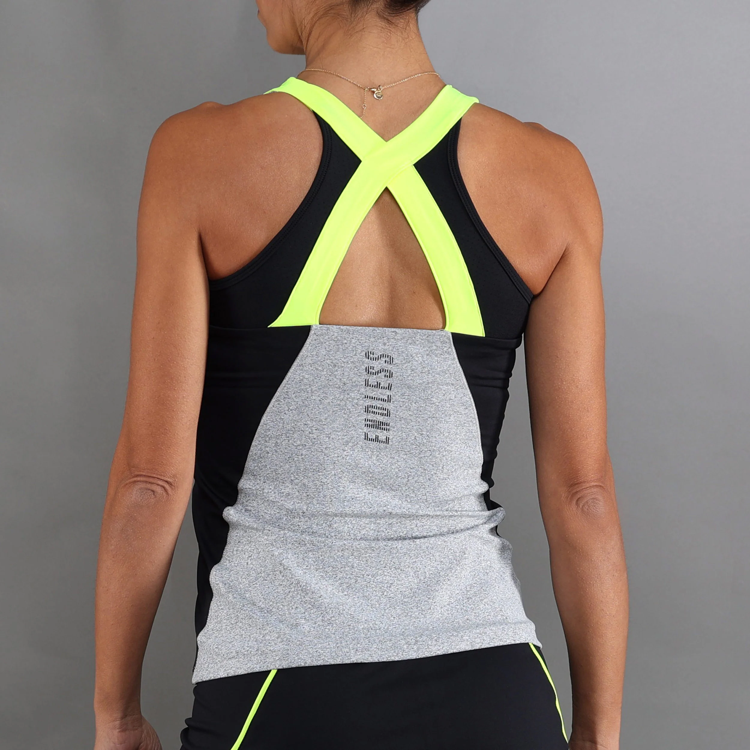 Grace Tank-Top Damen-Grau,Schwarz - Image 2