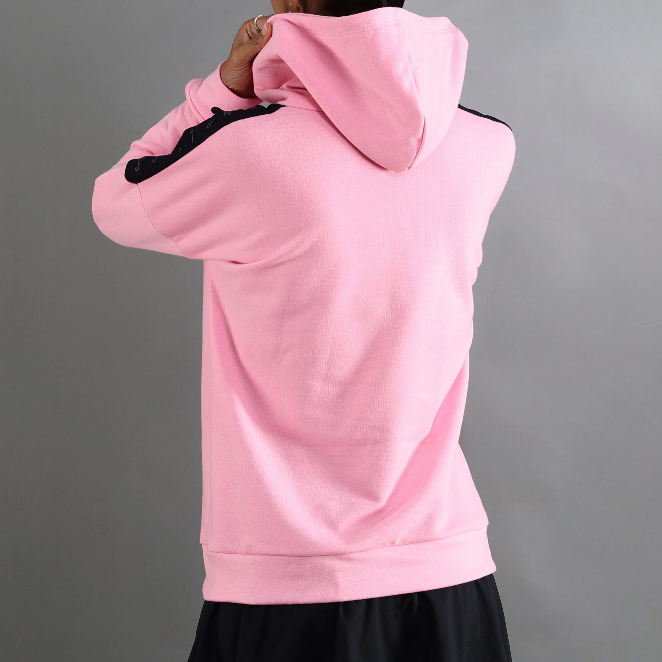 Hollow Ii Hoody Damen-Pink,Weiß - Image 2