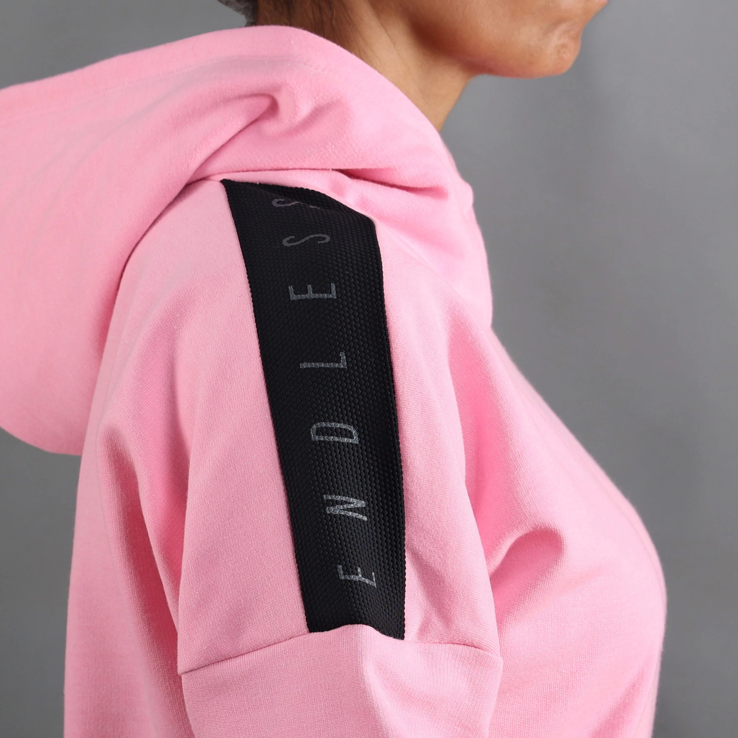 Hollow Ii Hoody Damen-Pink,Weiß - Image 3
