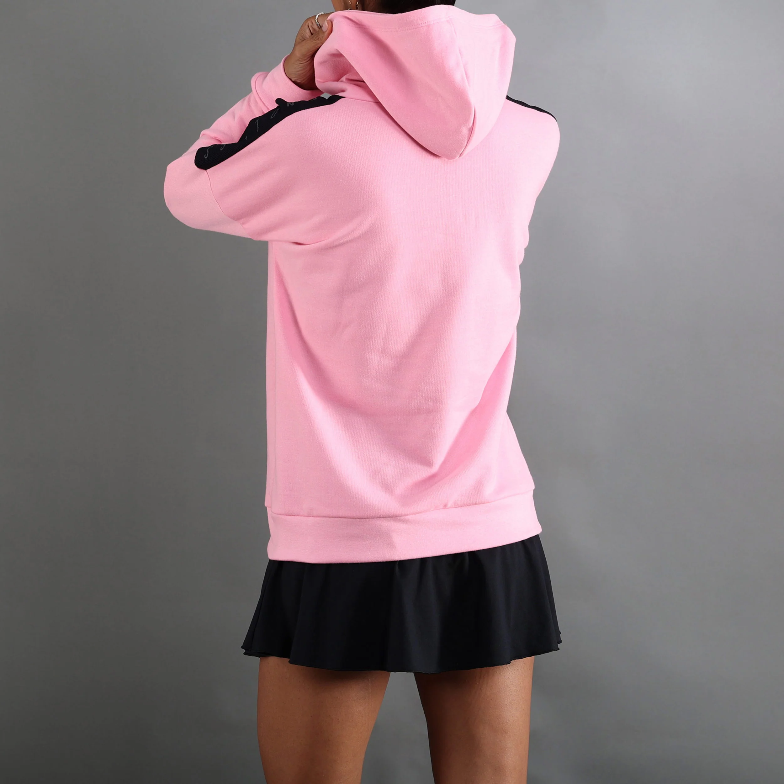 Hollow Ii Hoody Damen-Pink,Weiß - Image 5