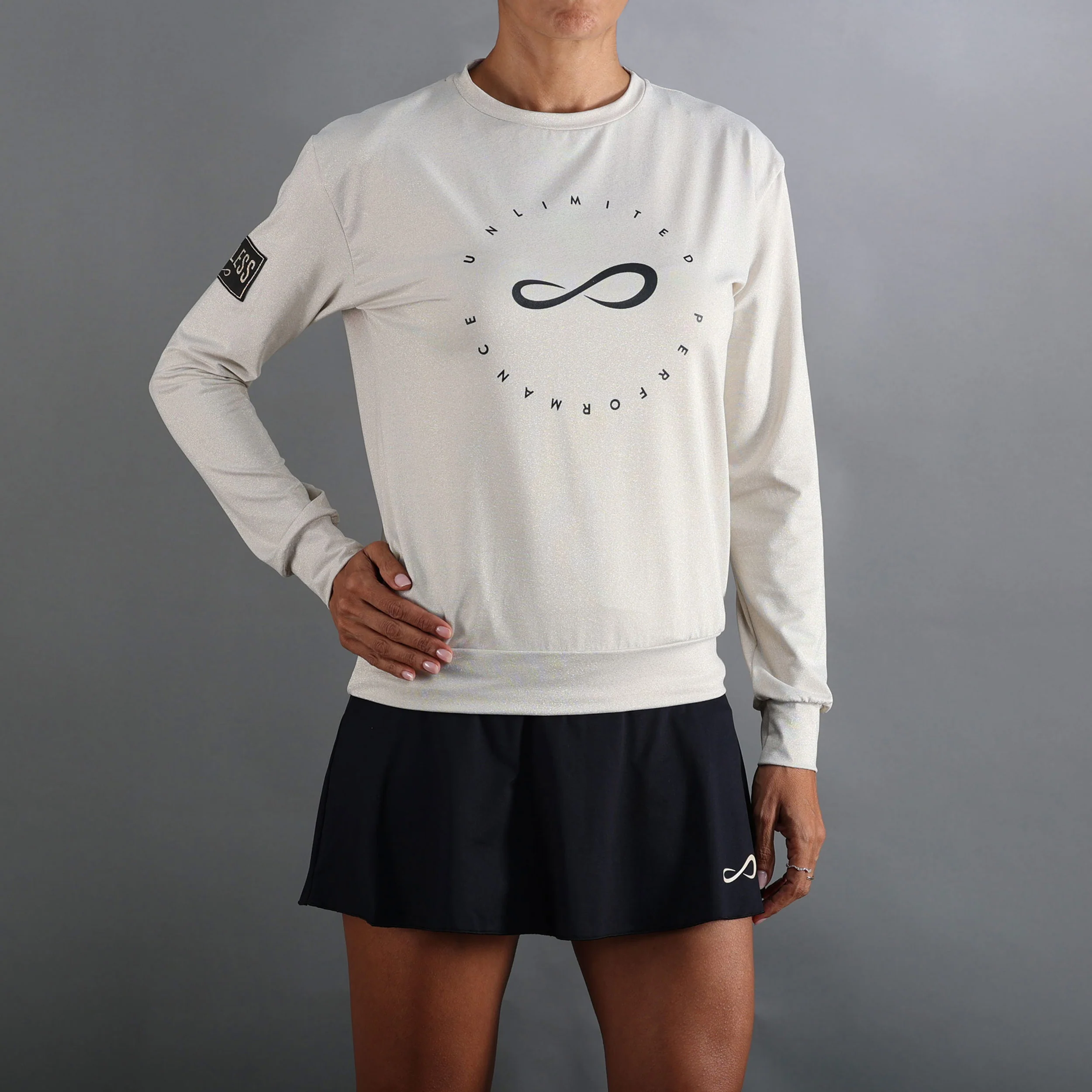 Inner Tech Sweatshirt Damen-Gold - Image 4