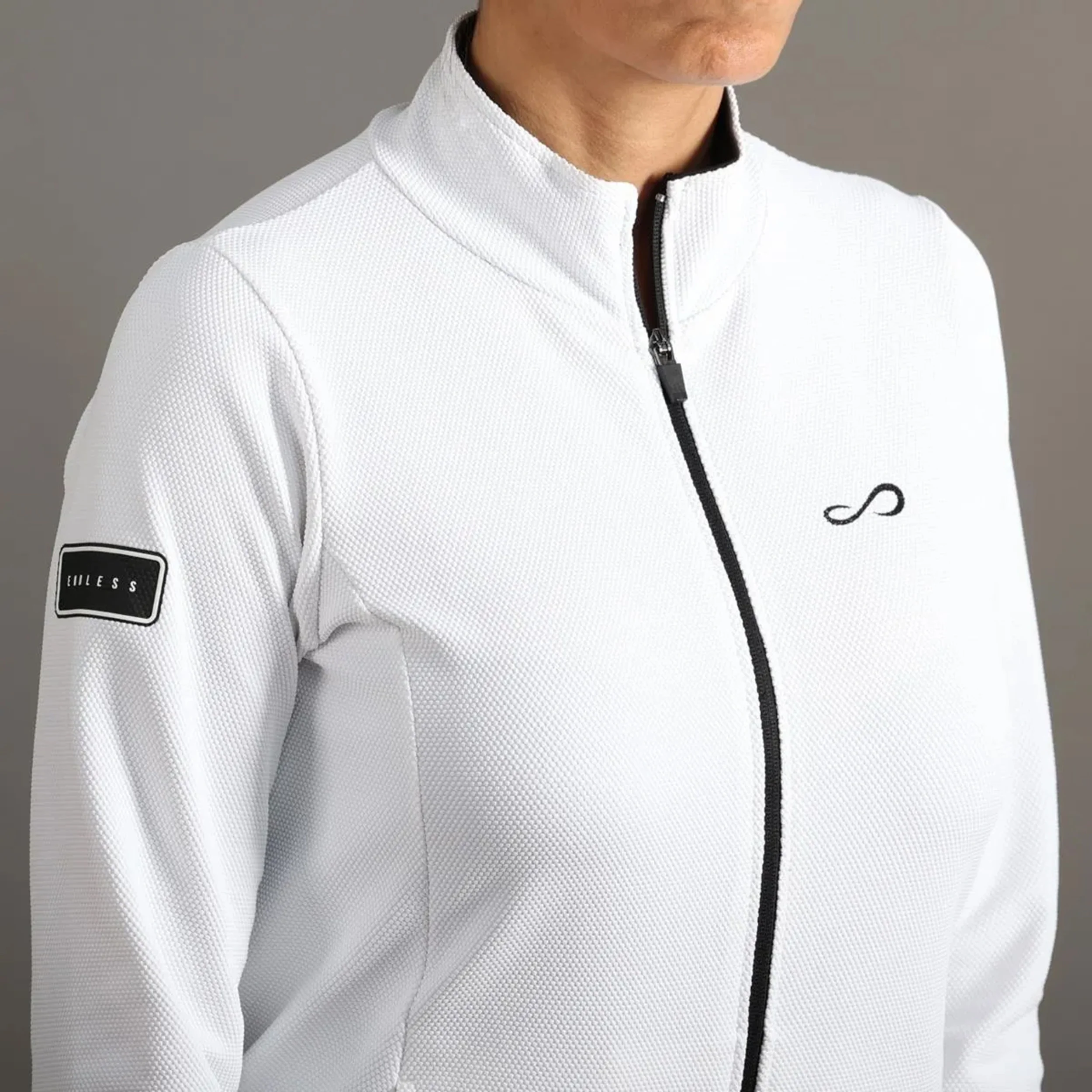 Lithe Trainingsjacke Damen - weiß, - Image 8