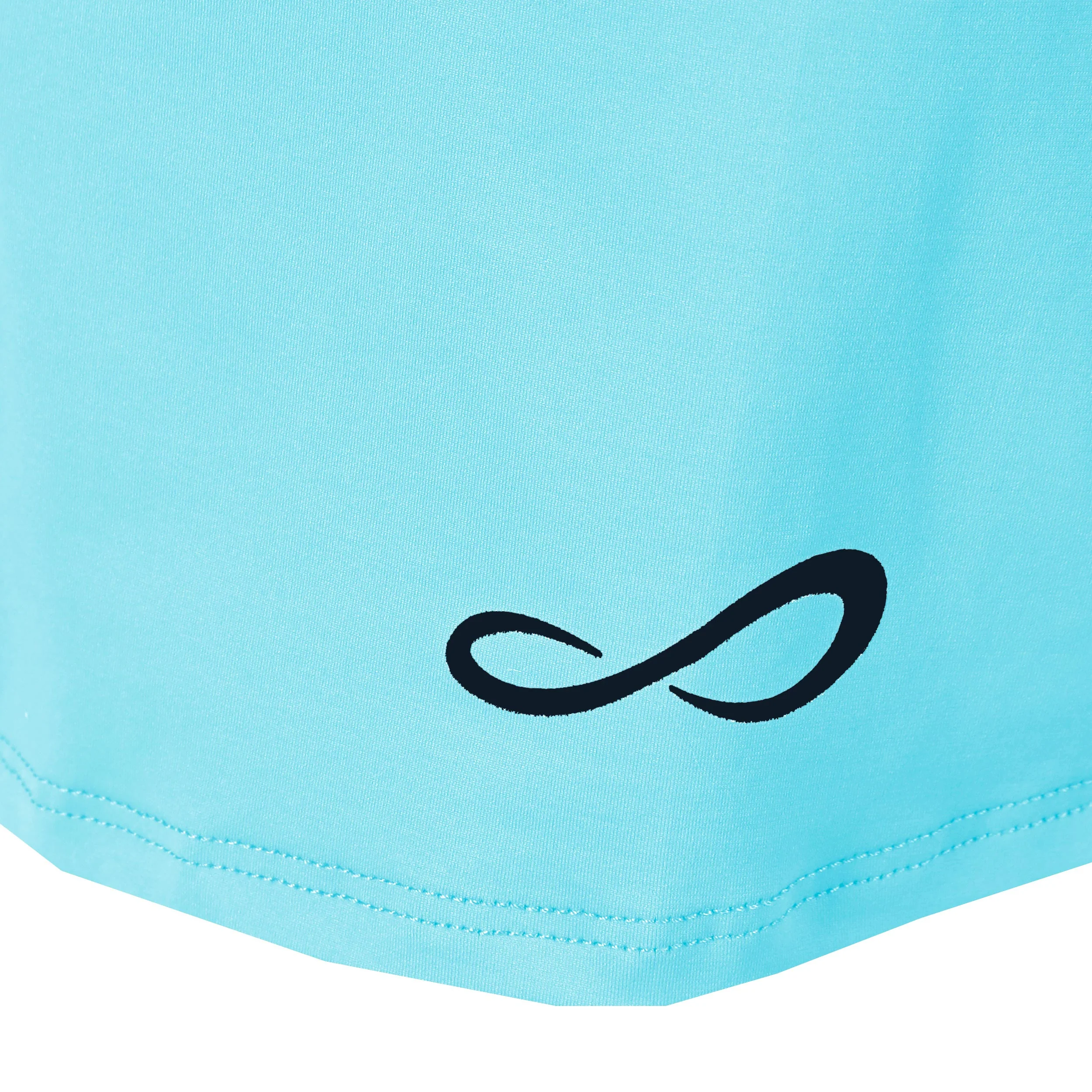 Minimal High Waist Rock Damen-Blau - Image 2