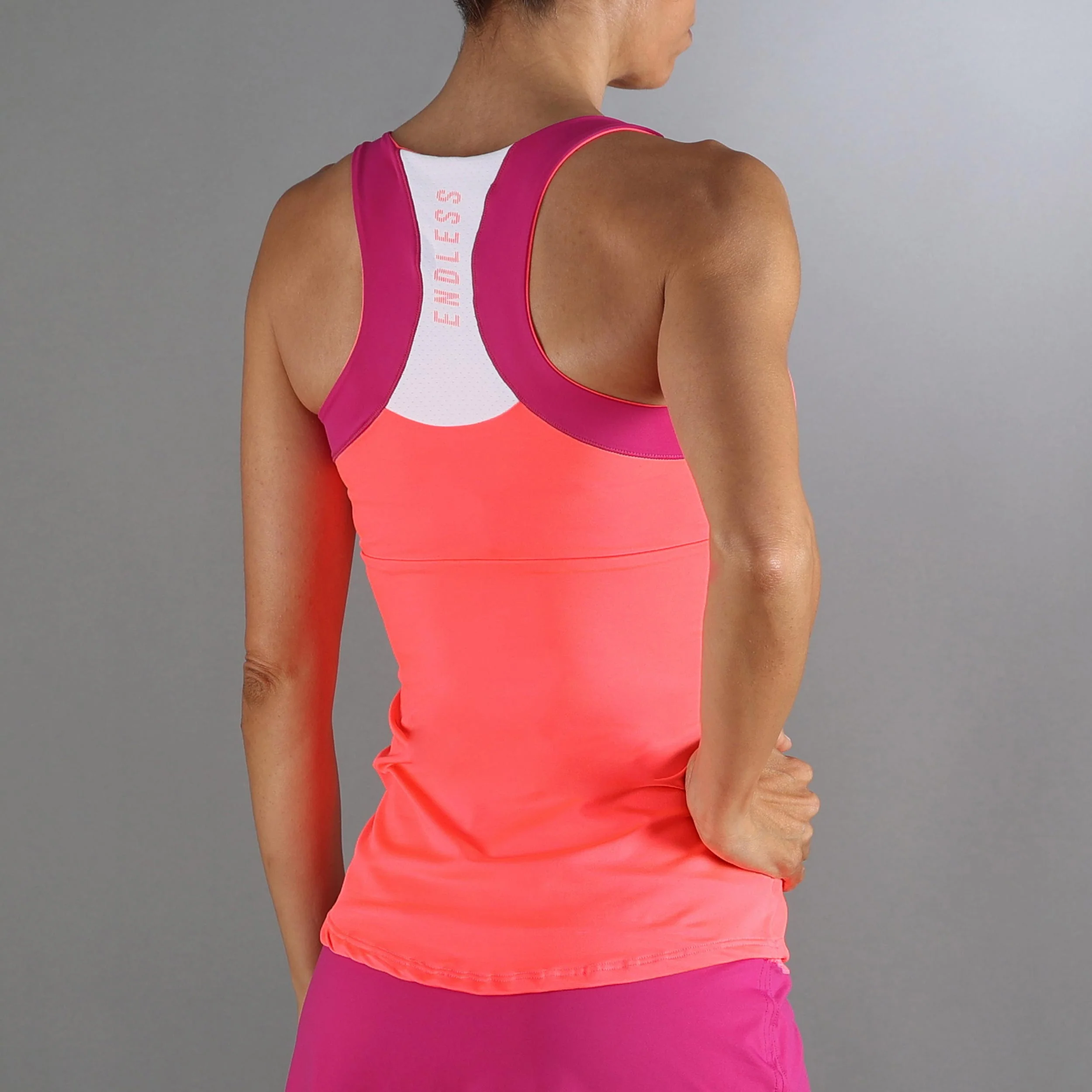 Race Tank-Top Damen-Koralle - Image 4