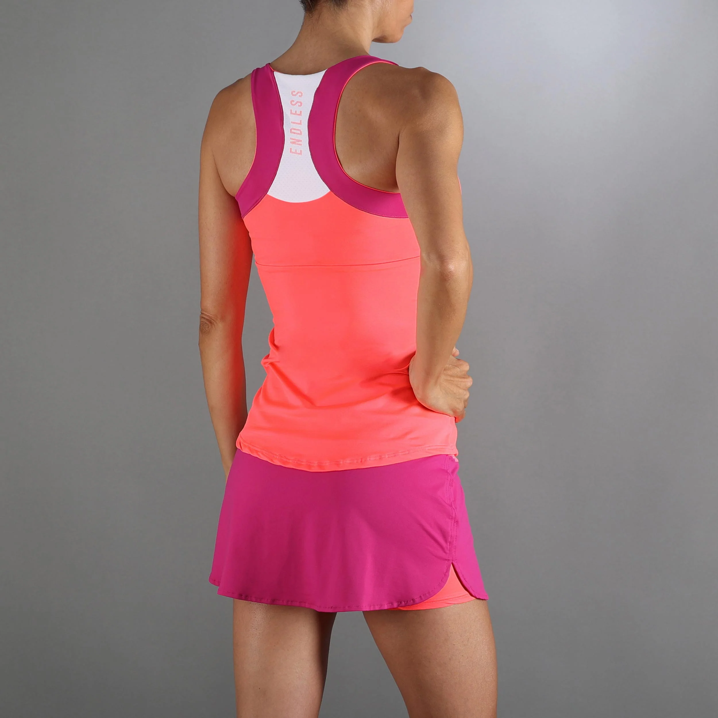 Race Tank-Top Damen-Koralle - Image 7