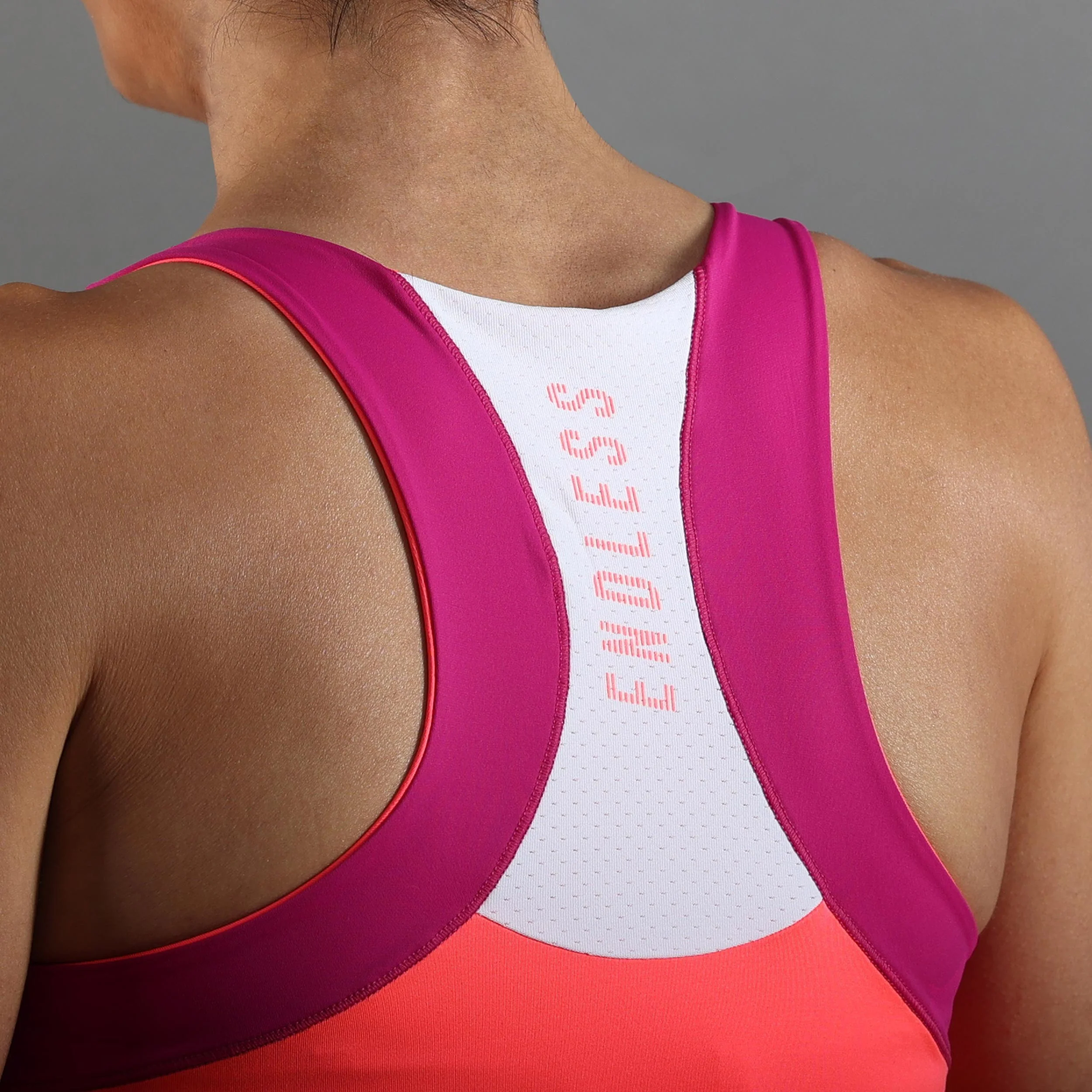 Race Tank-Top Damen-Koralle - Image 9