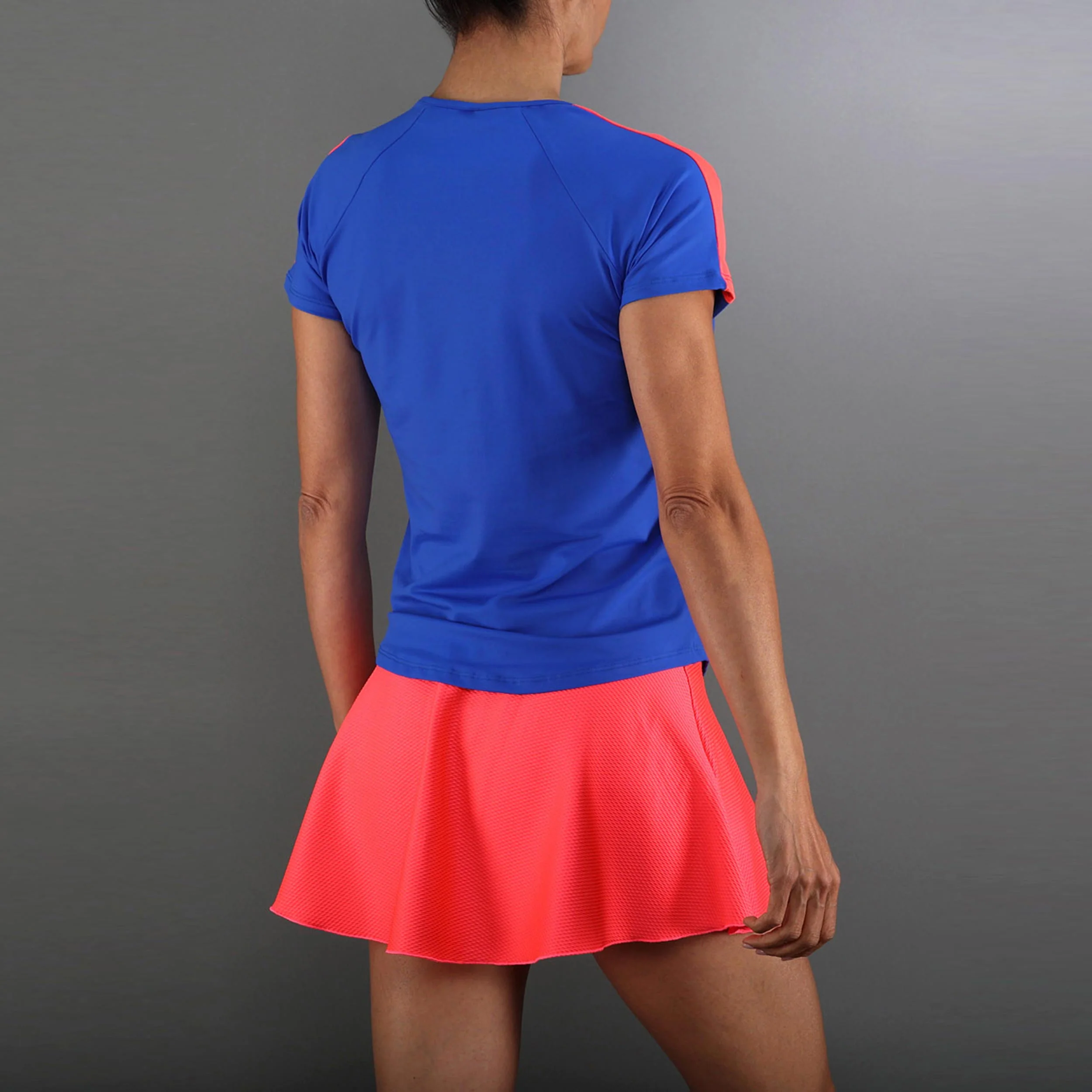 T-Shirt Damen-blau - Image 2
