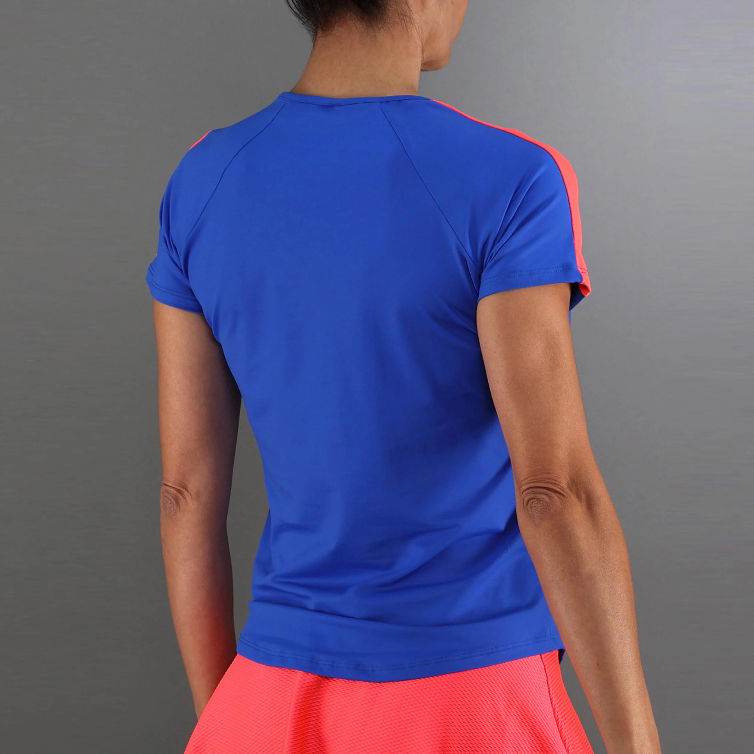 T-Shirt Damen-blau - Image 4