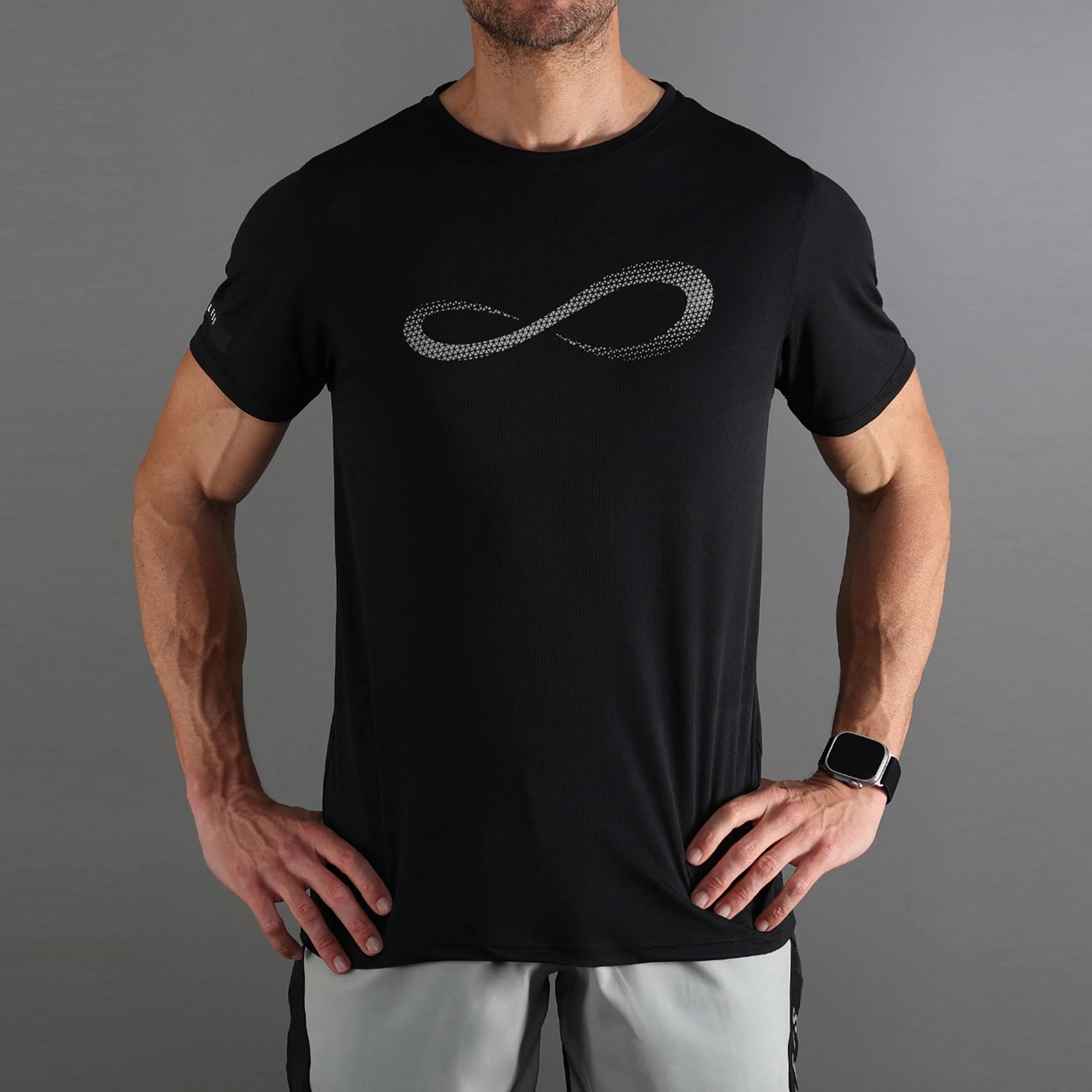 Unlimited Diamond II T-Shirt Herren-schwarz, hellgrau - Image 2