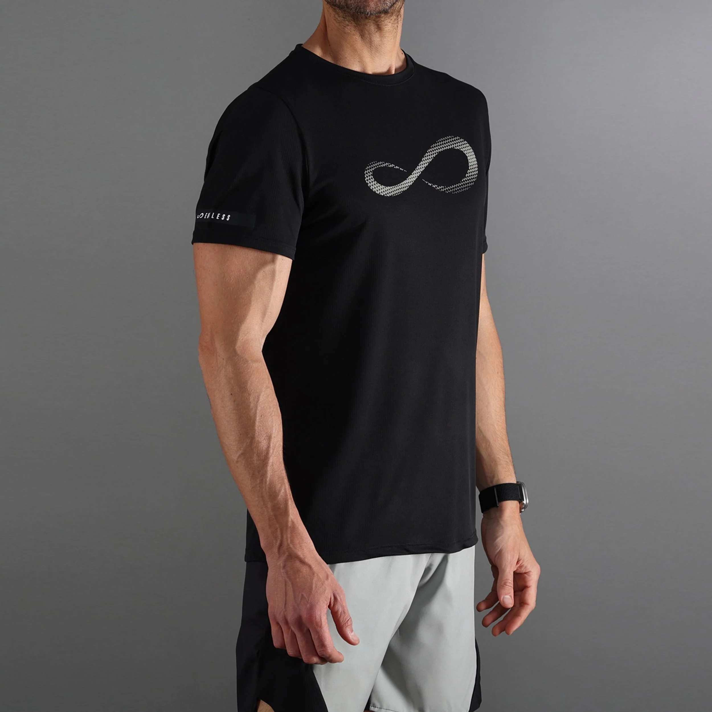 Unlimited Diamond II T-Shirt Herren-schwarz, hellgrau - Image 3