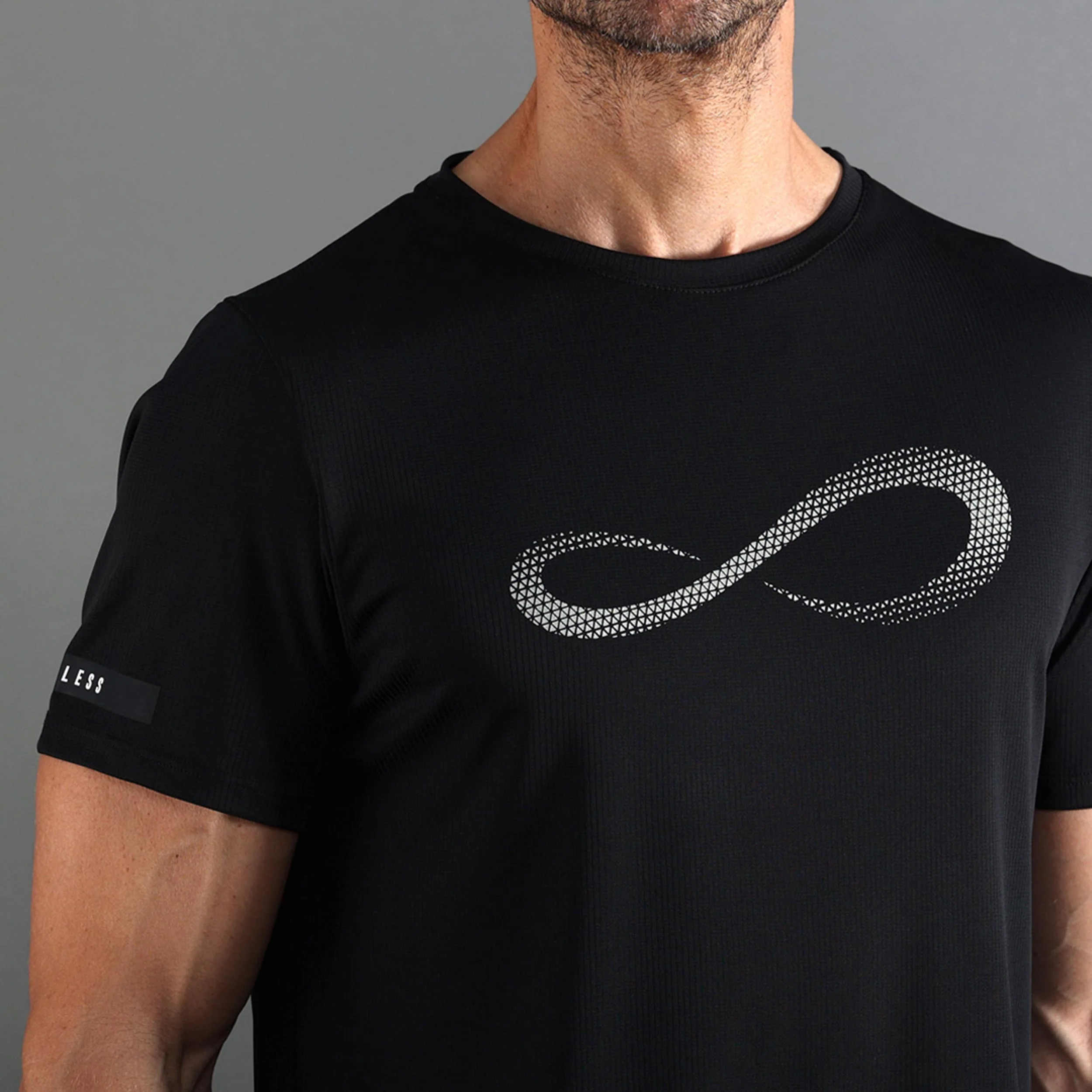 Unlimited Diamond II T-Shirt Herren-schwarz, hellgrau - Image 4