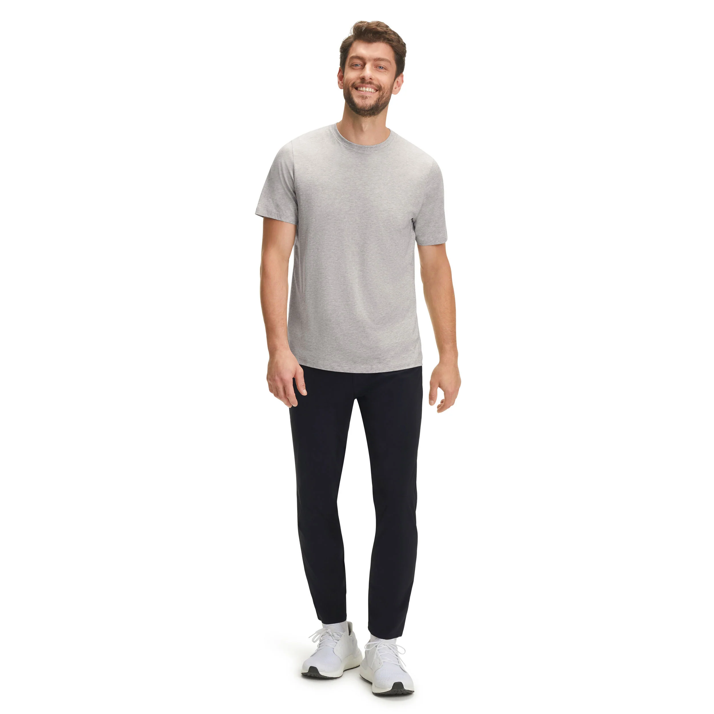 Core Laufshirt Herren-Grau - Image 4