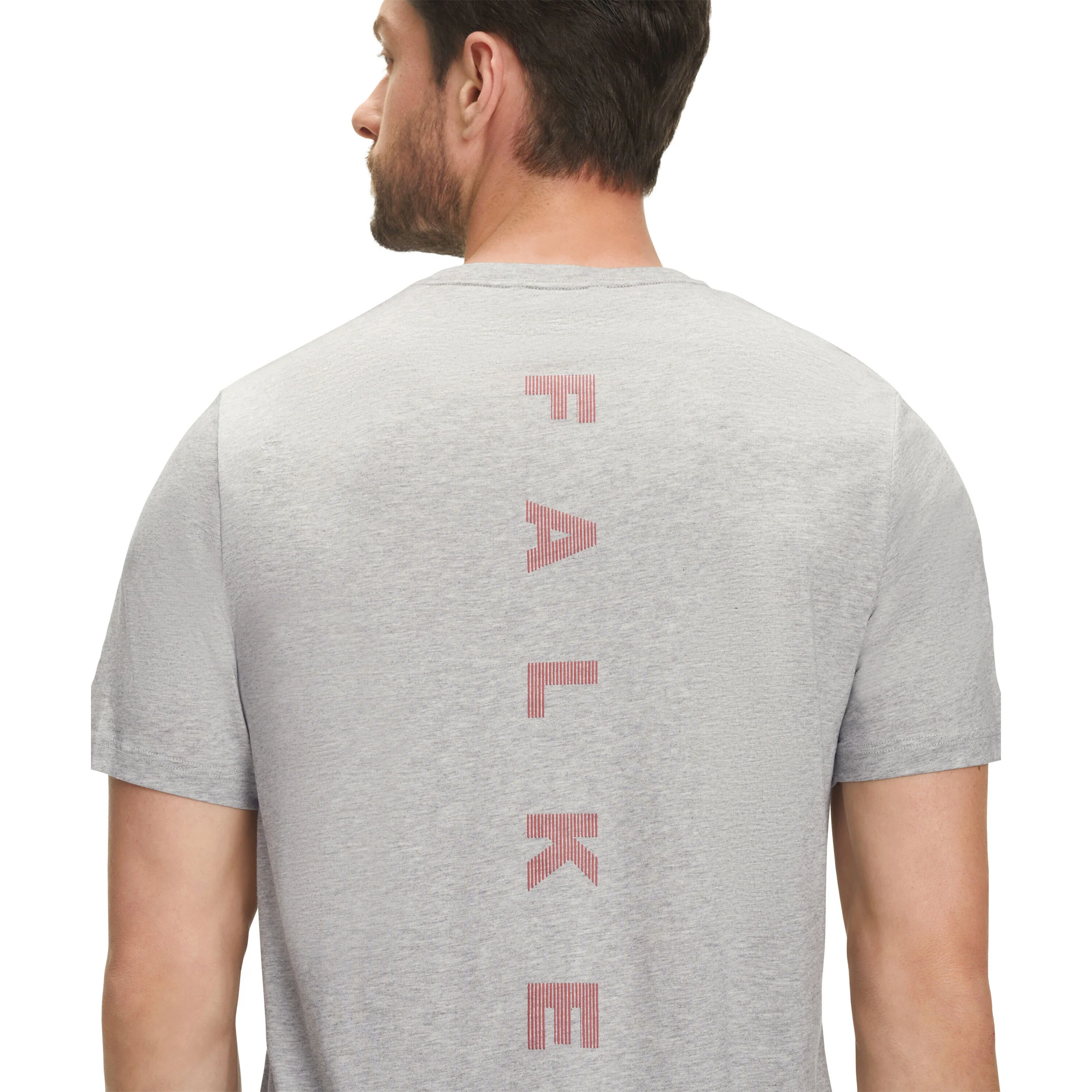 Core Laufshirt Herren-Grau - Image 5