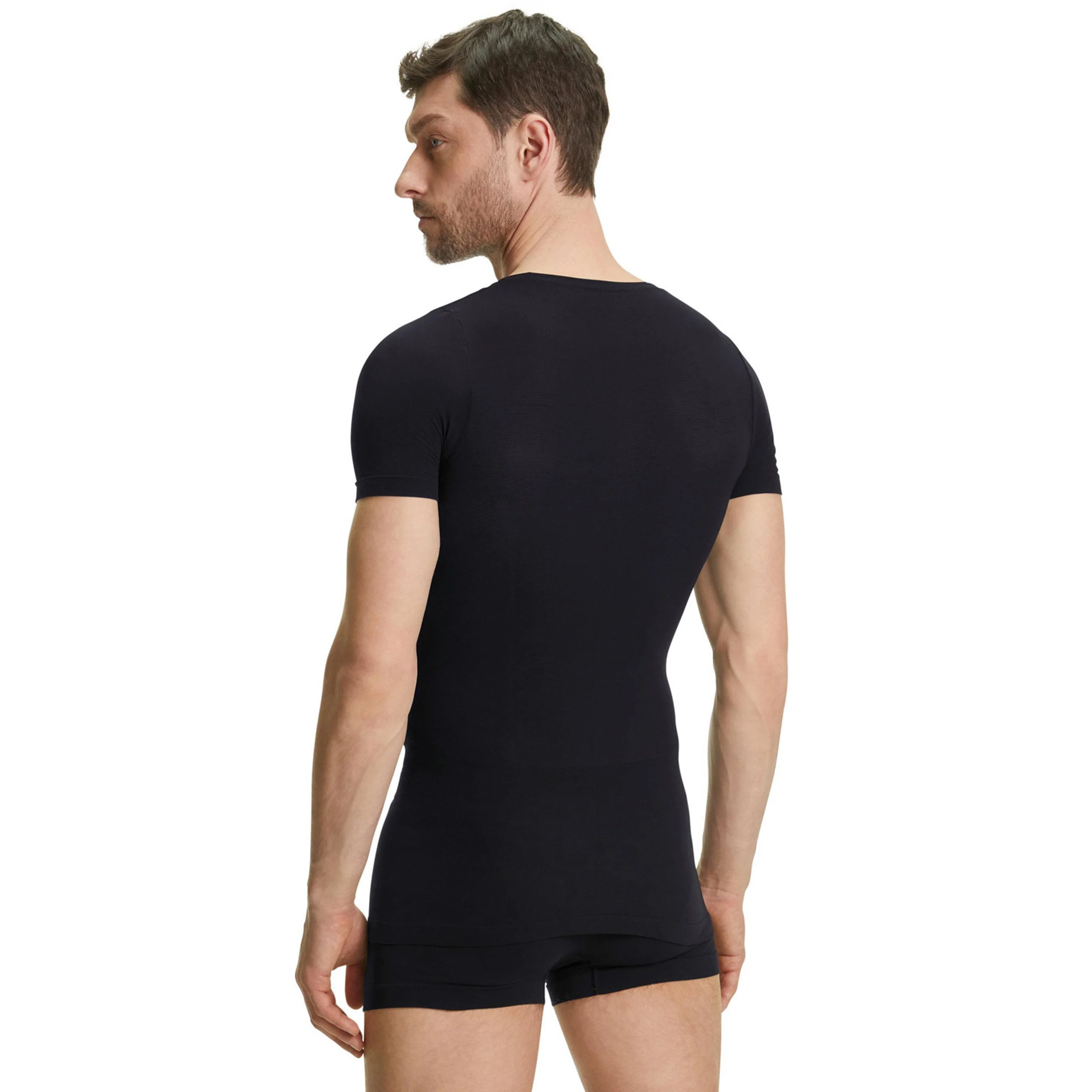 Regular Laufshirt Herren-Schwarz - Image 5