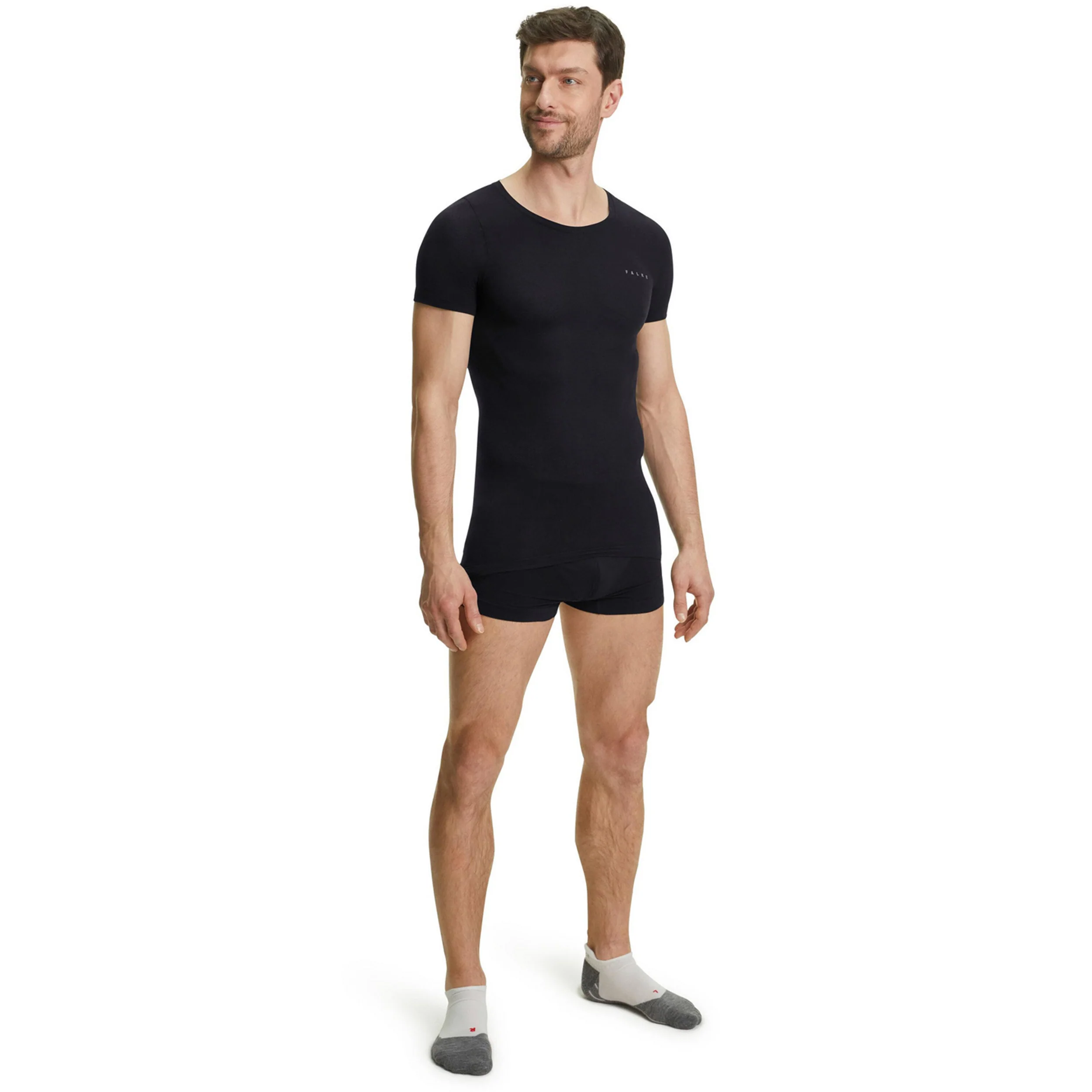 Regular Laufshirt Herren-Schwarz - Image 9