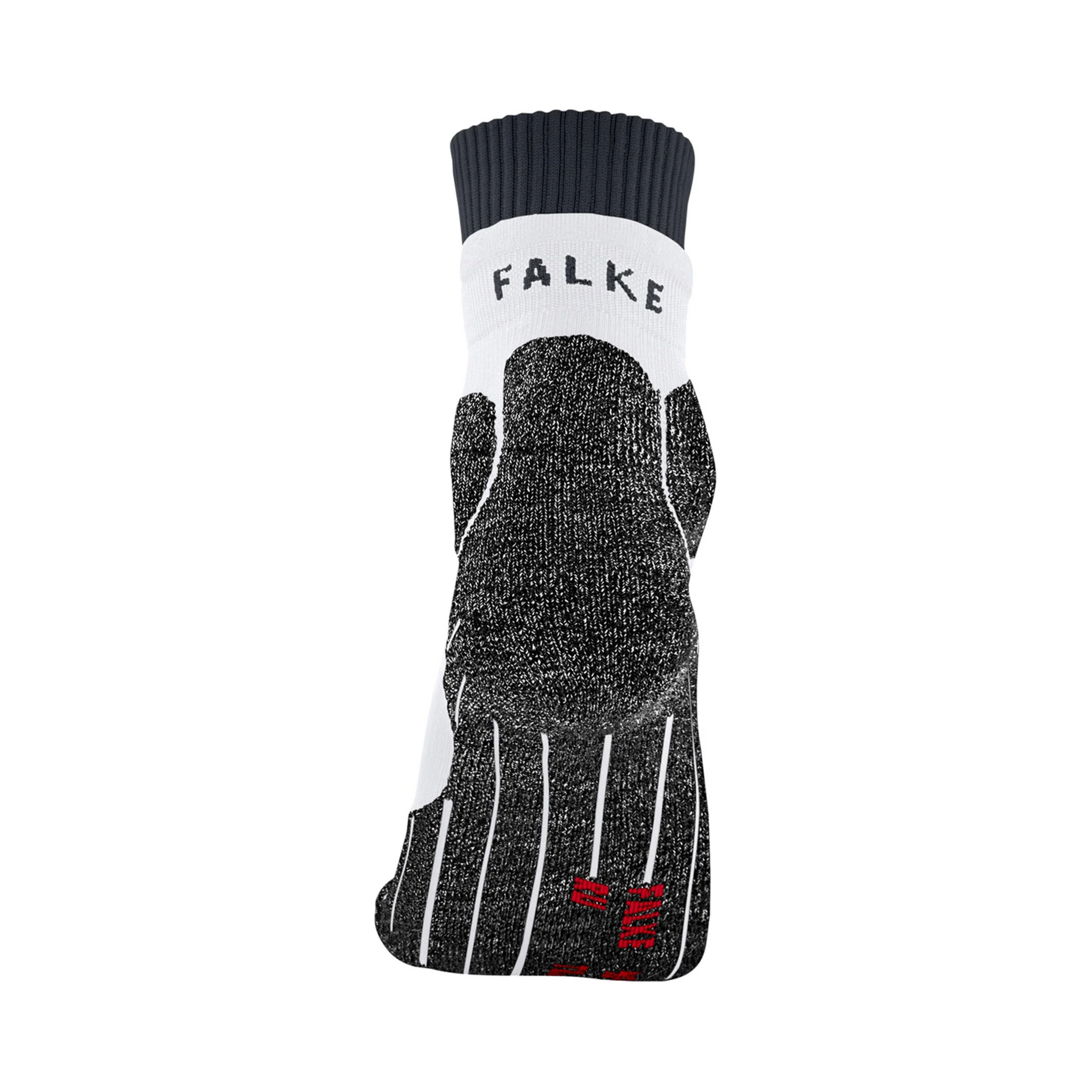 RU Trail Laufsocken Herren-Weiß,Dunkelgrau - Image 2