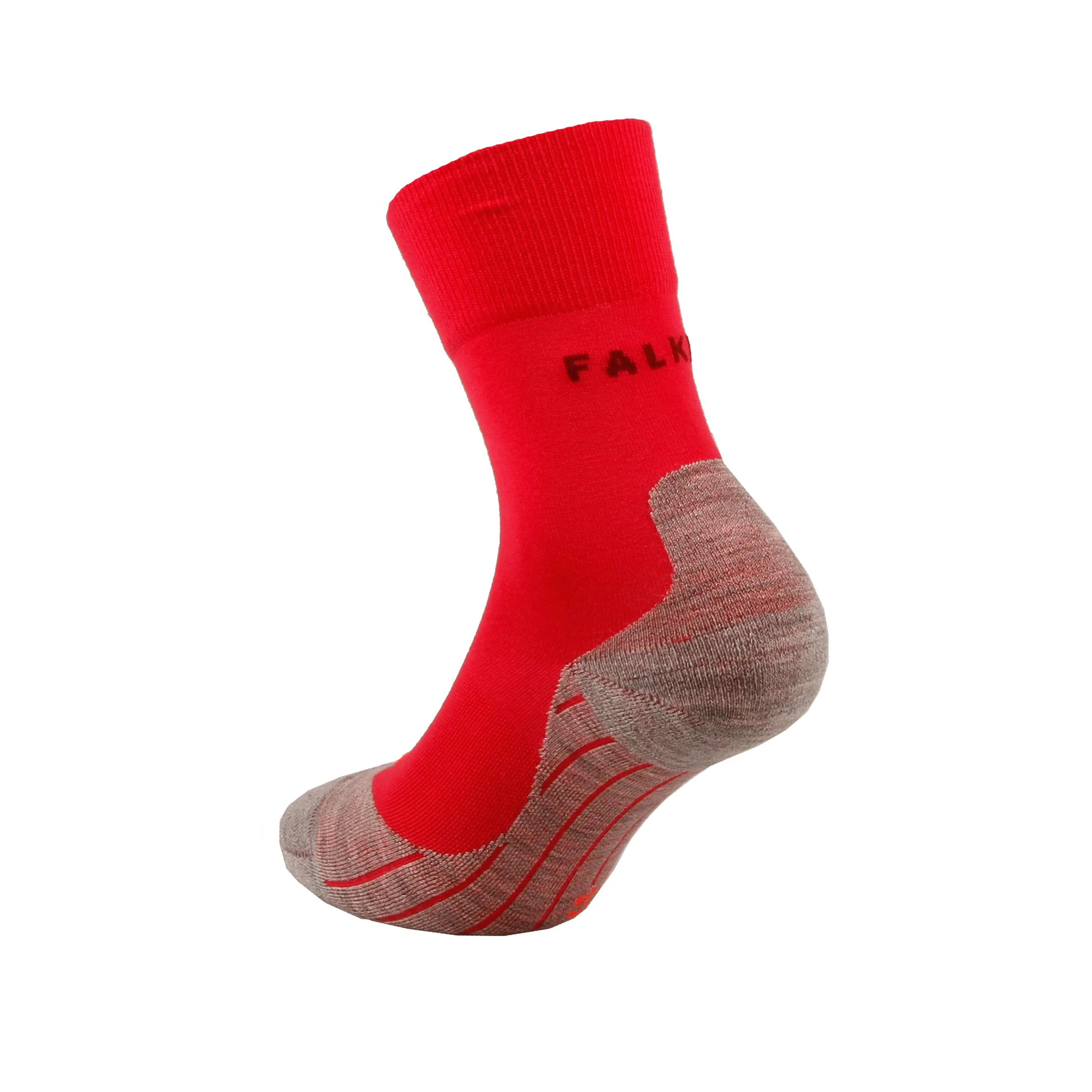 RU4 Endurance Laufsocken Damen-rot, grau - Image 2