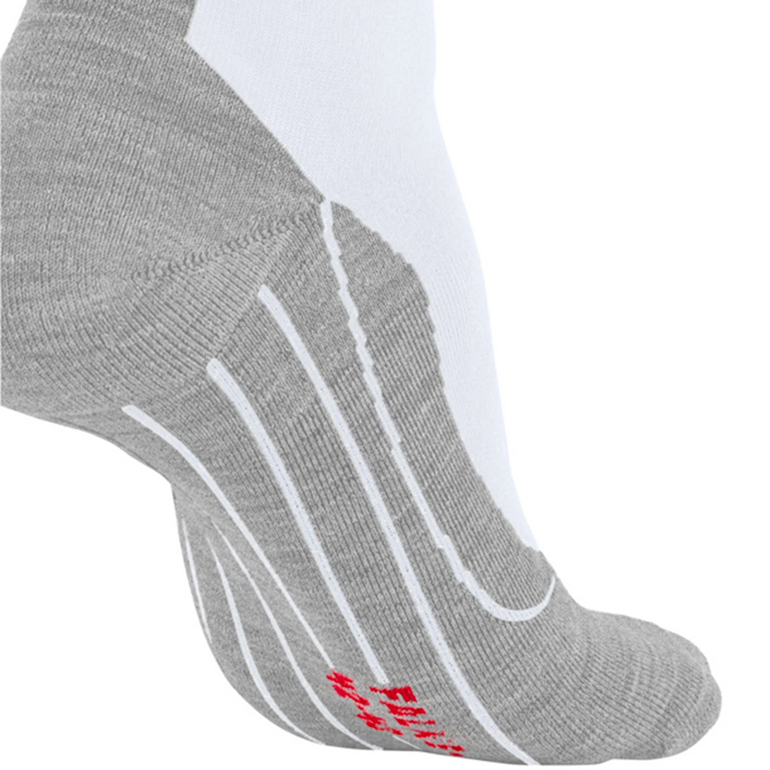 RU4 Endurance Reflect Laufsocken Damen-Weiß,Rot - Image 4