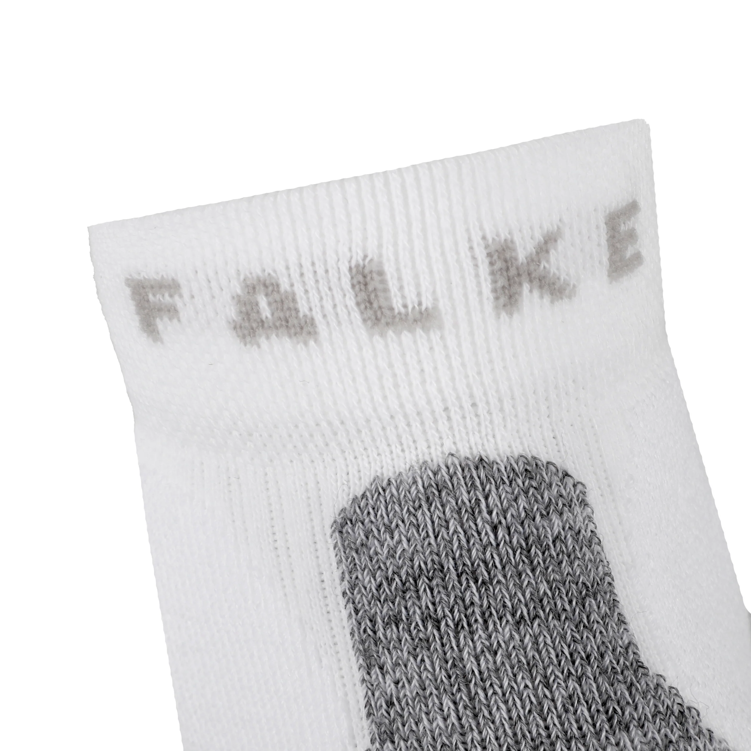 TE2 Short Tennissocken Damen-Hellgrau,Schwarz - Image 3
