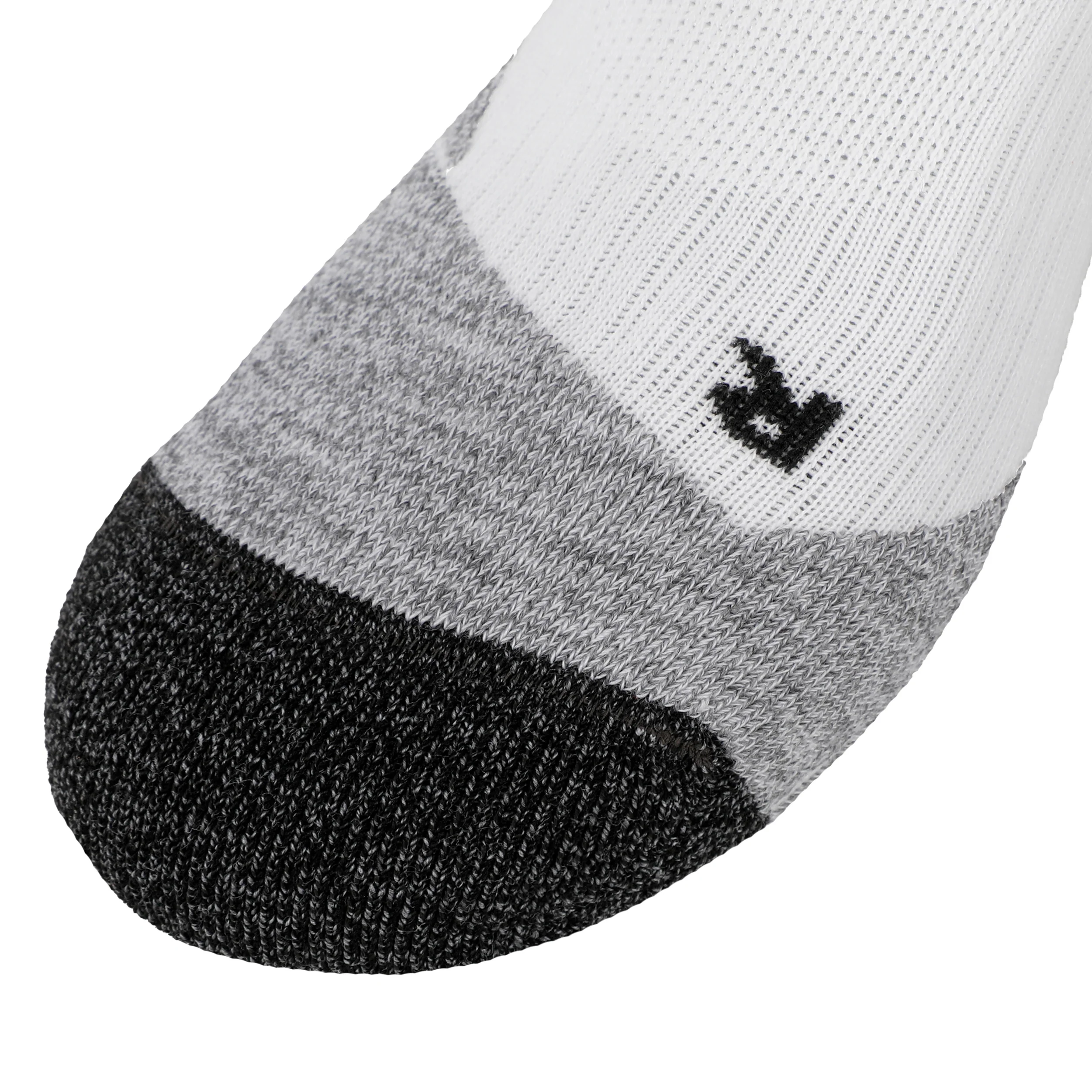 TE2 Short Tennissocken Damen-Hellgrau,Schwarz - Image 4