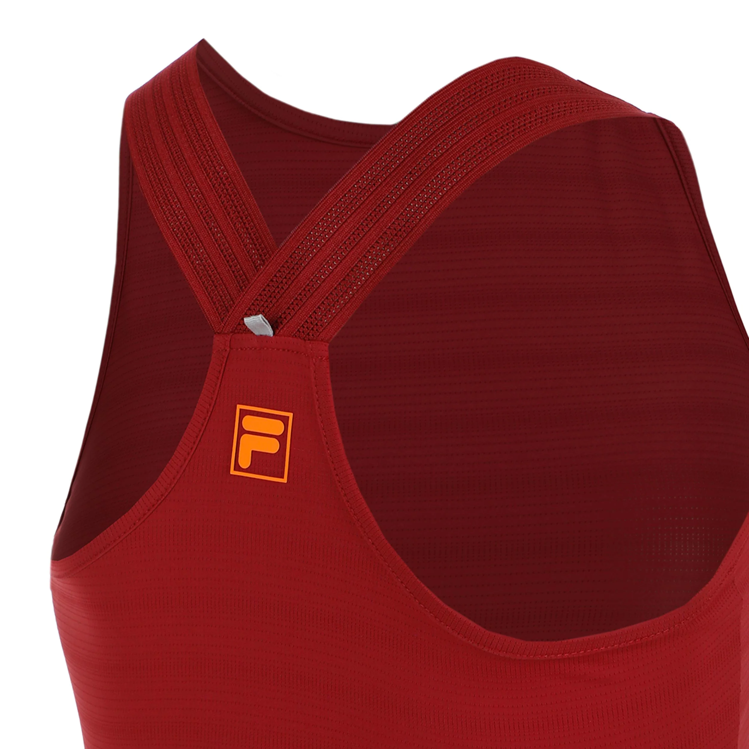 Amelia Tank-Top Damen-Dunkelrot - Image 3