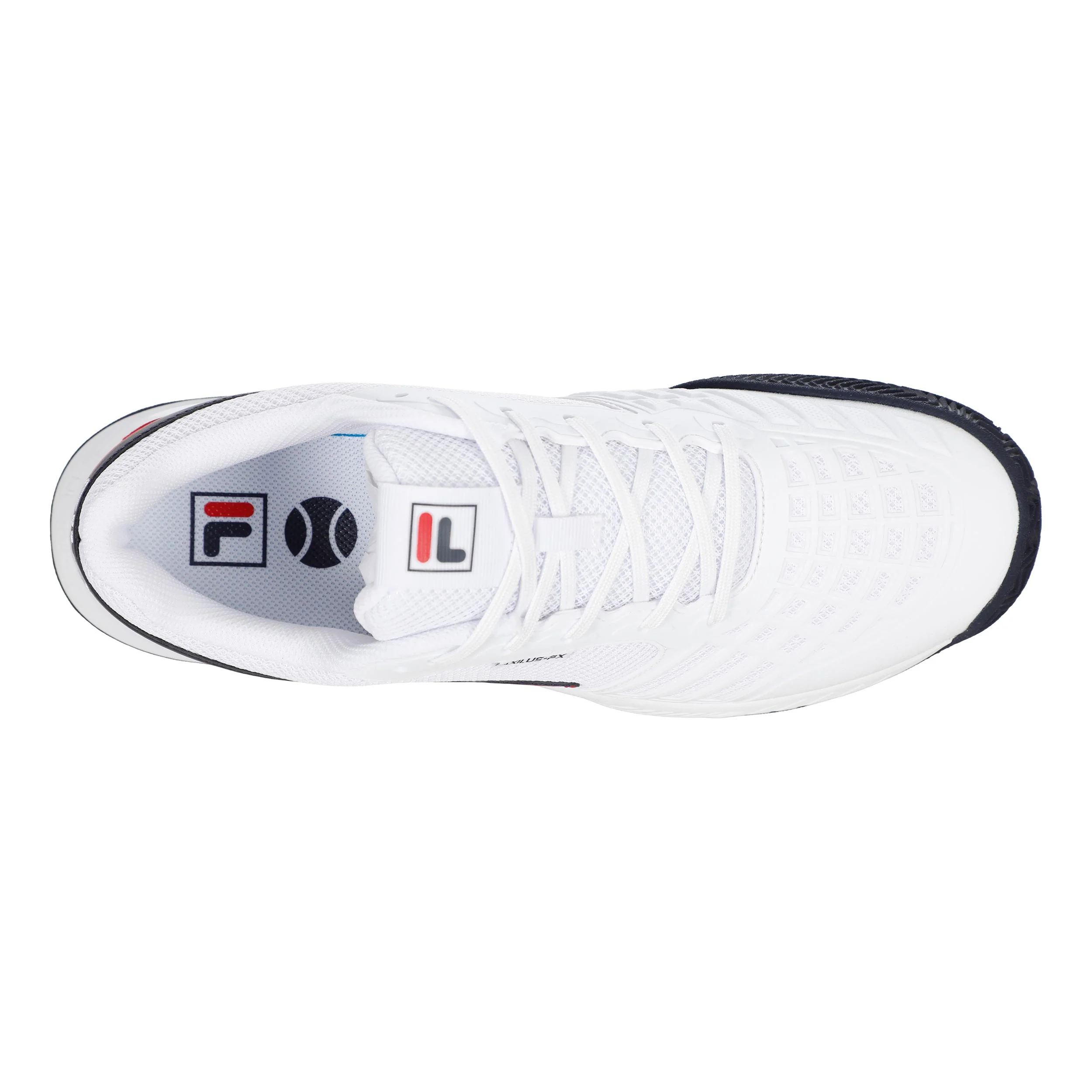 Axilus FX CLY Sandplatzschuh Herren-weiß, rot - Image 3