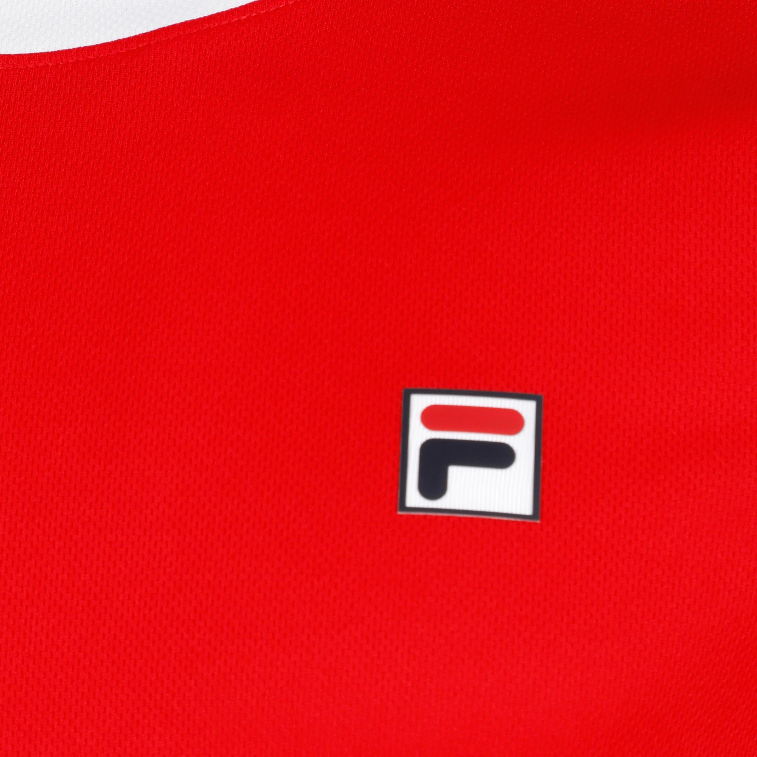Elias T-Shirt Herren-Rot,Weiß - Image 3