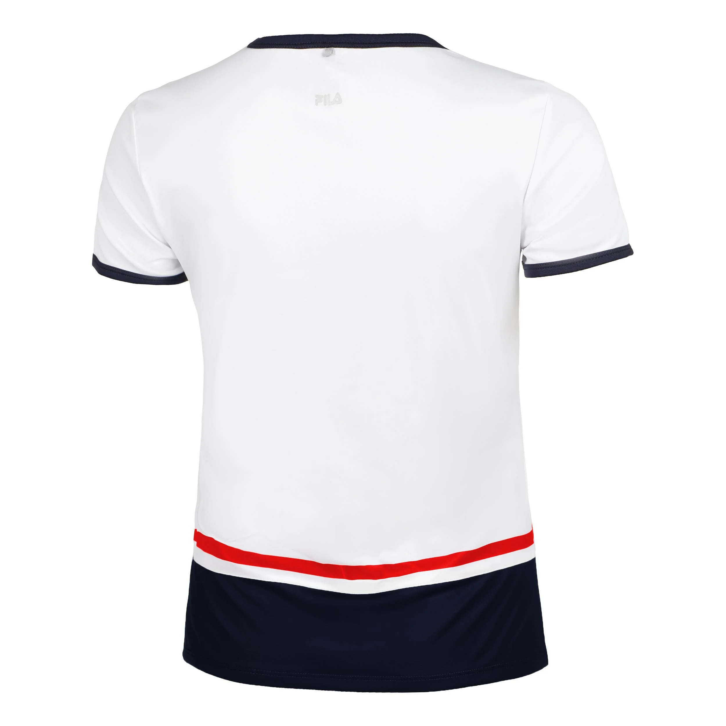Elisabeth T-Shirt Damen-Weiß,Dunkelblau - Image 2