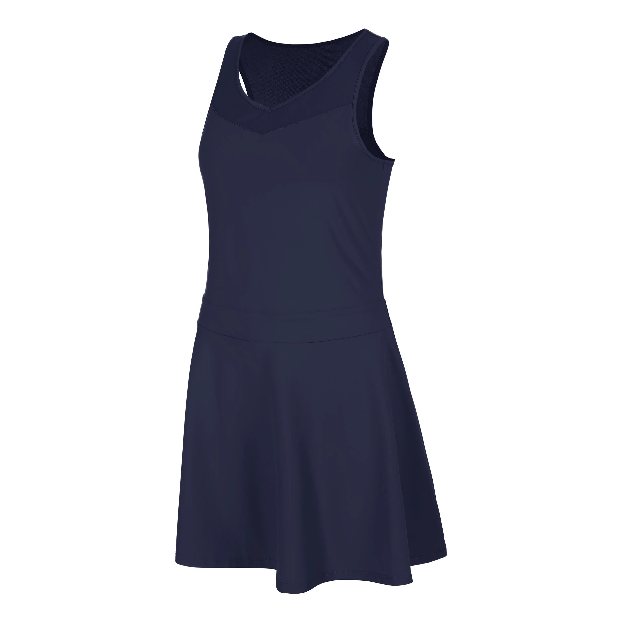 Franja Kleid Damen-Dunkelblau