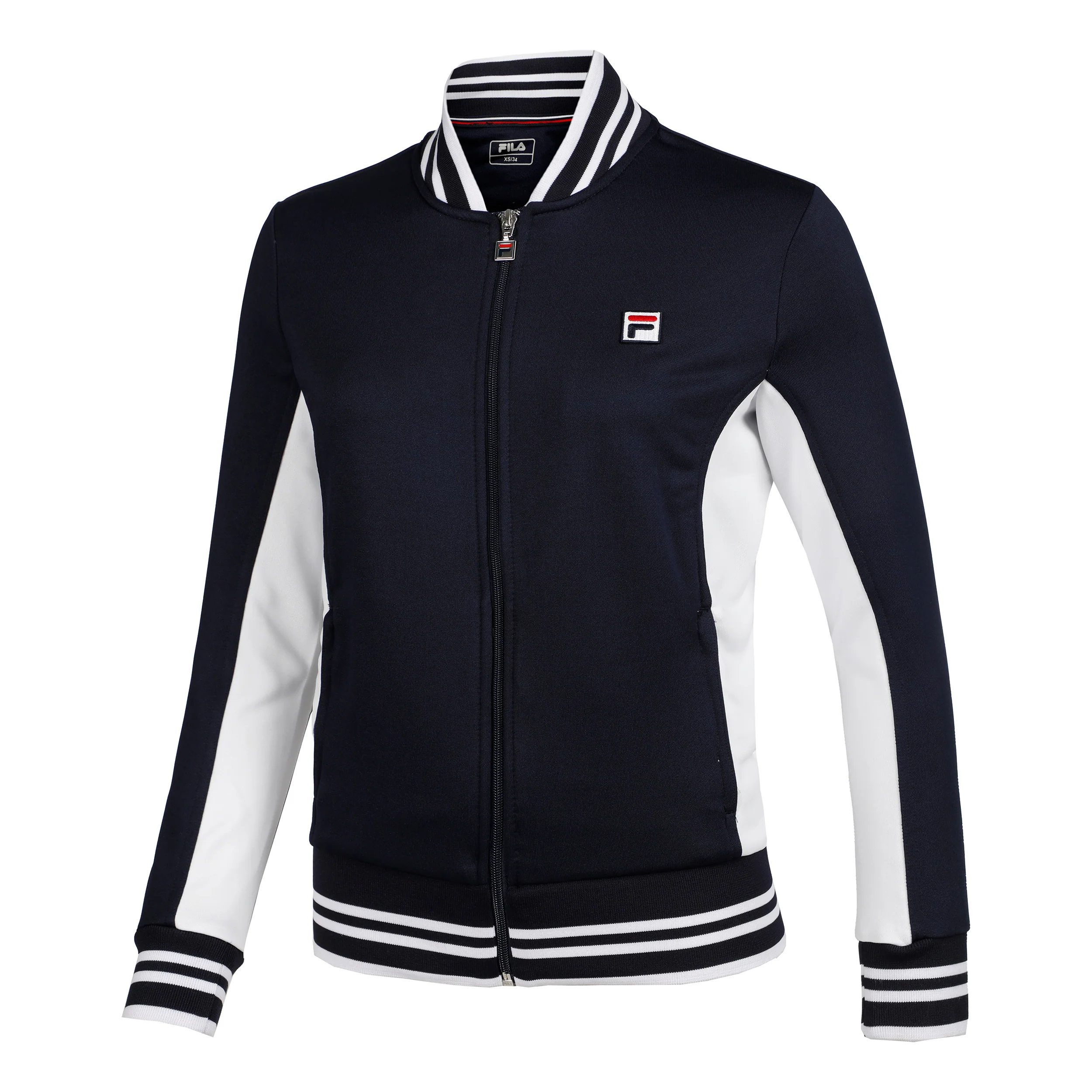 Georgia Trainingsjacke Damen-Dunkelblau,Weiß