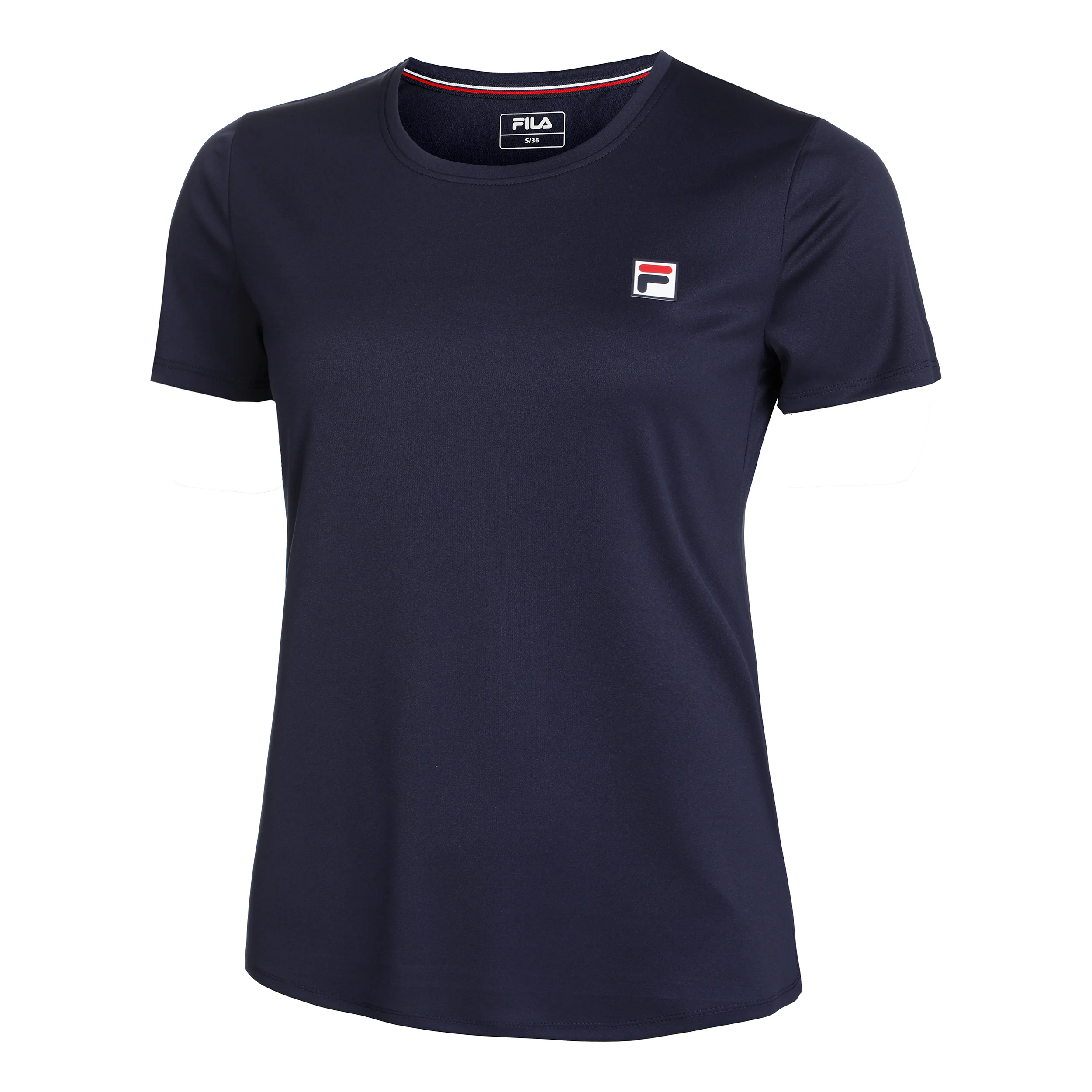 Leonie T-Shirt Damen-Dunkelblau,Weiß