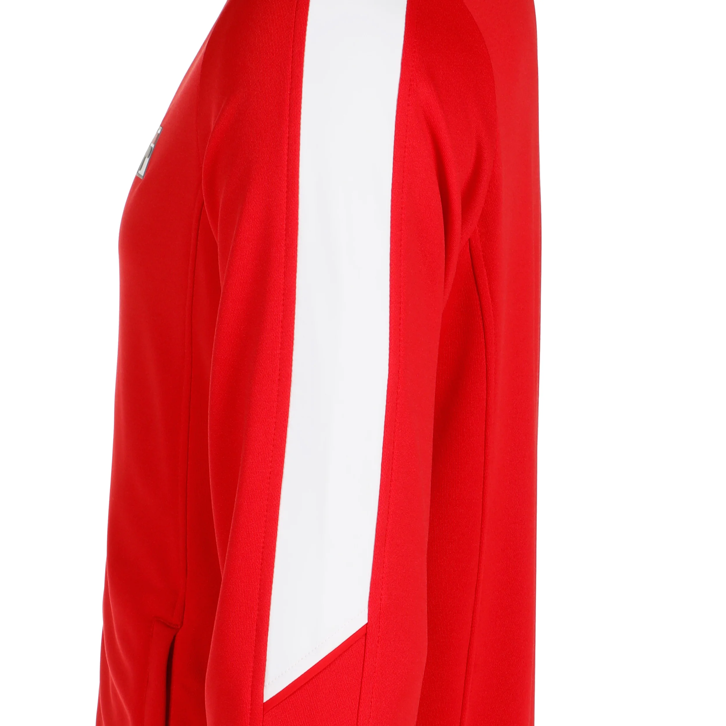 Manuel Trainingsjacke Herren-Rot,Weiß - Image 4