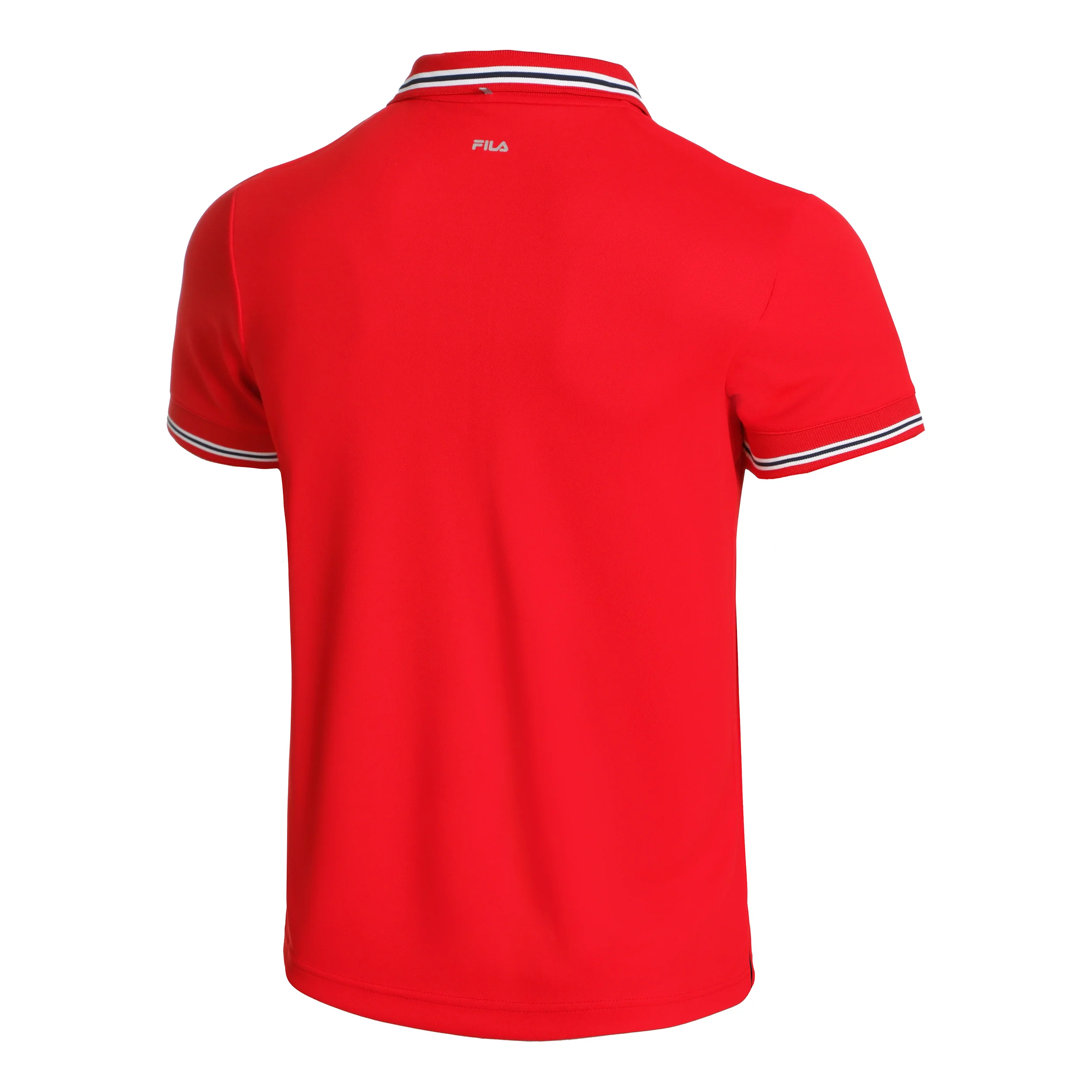 Piro Polo Herren-Rot,Weiß - Image 2