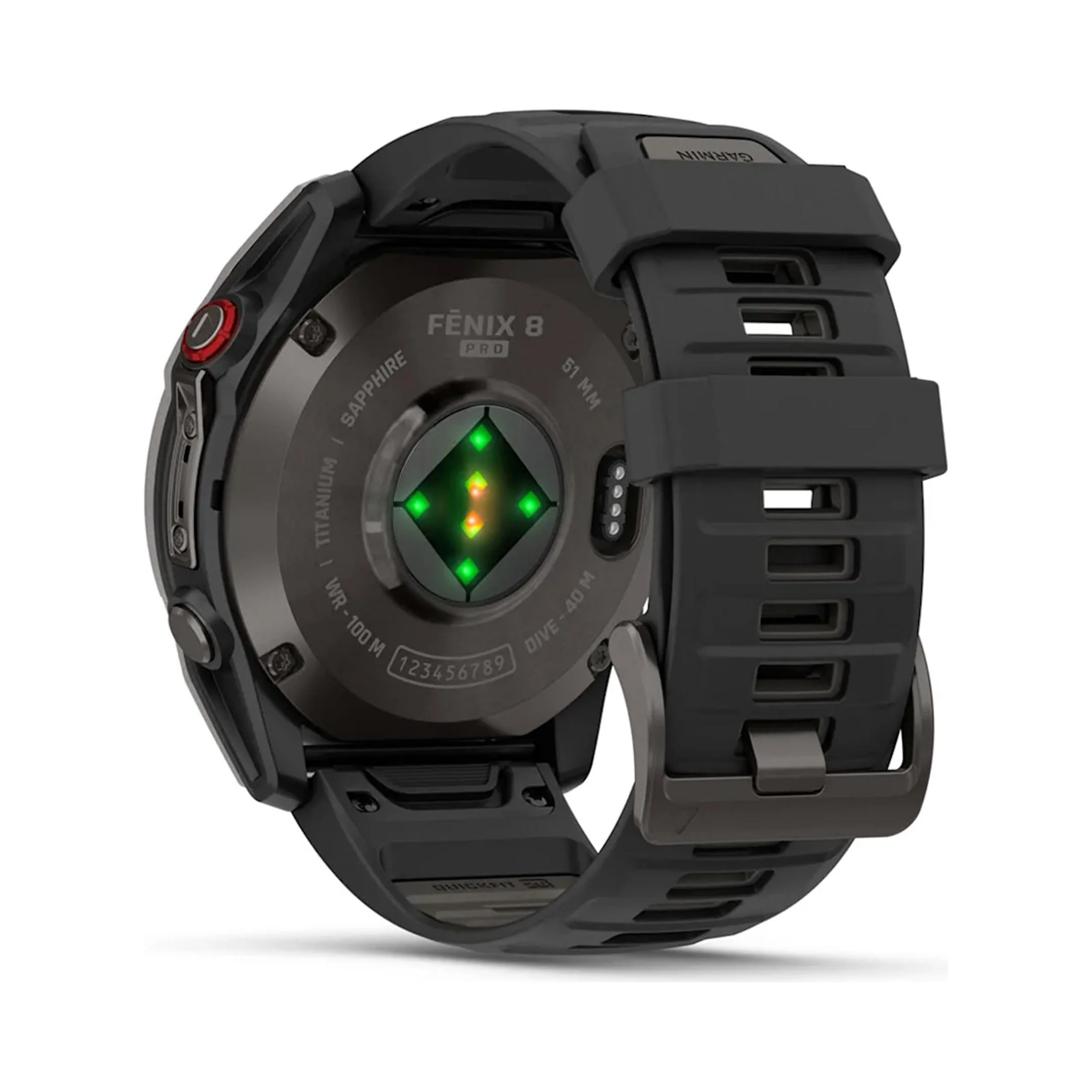 fenix 8 Pro - 51 mm AMOLED Pulsuhr -schwarz,grau - Image 2