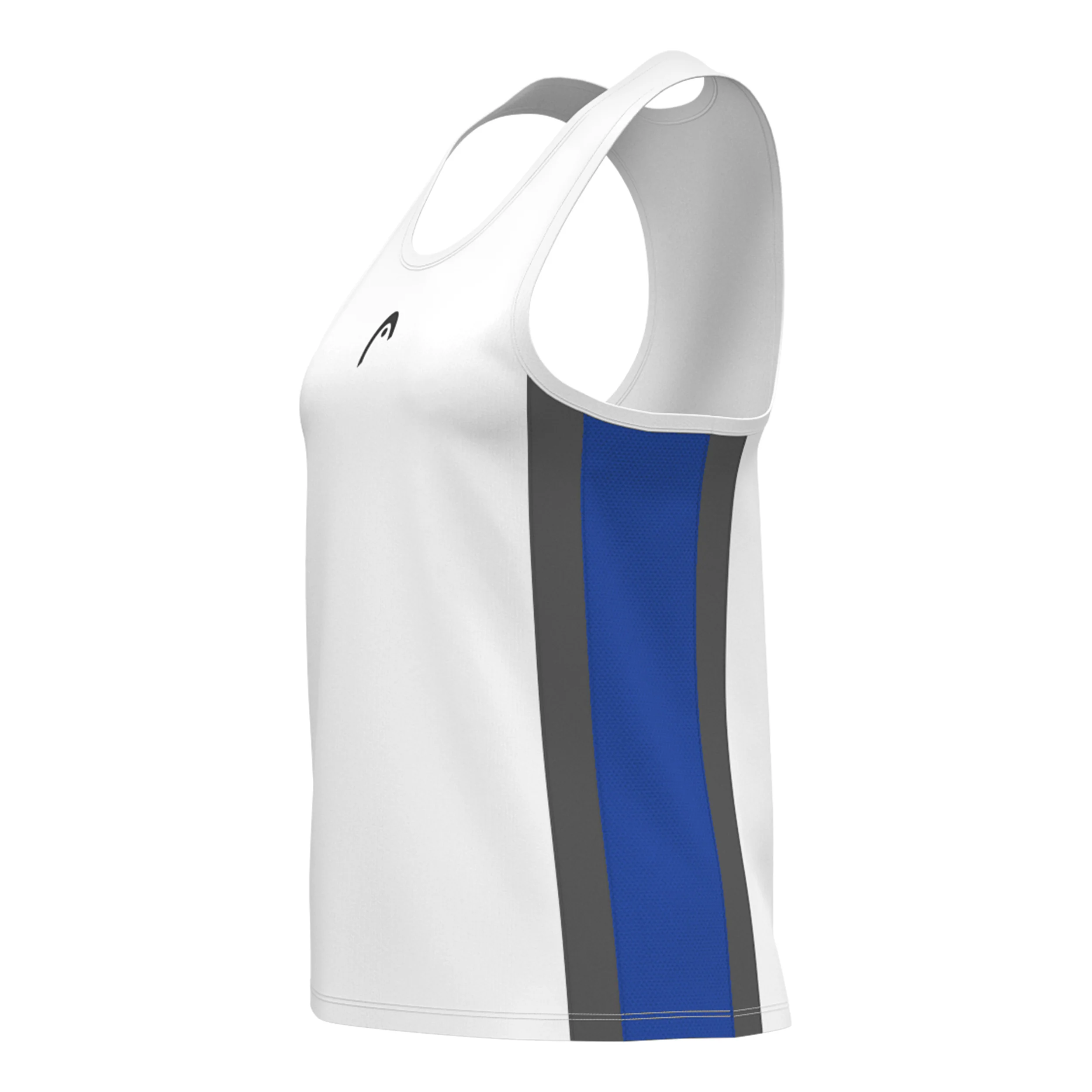 Club 25 Tech Tank-Top Damen-Weiß,Dunkelblau - Image 2
