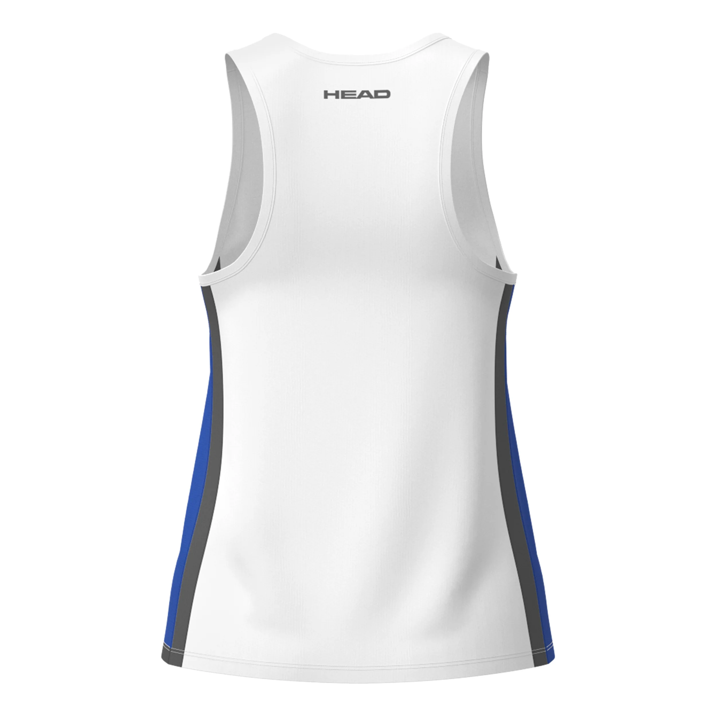 Club 25 Tech Tank-Top Damen-Weiß,Dunkelblau - Image 3