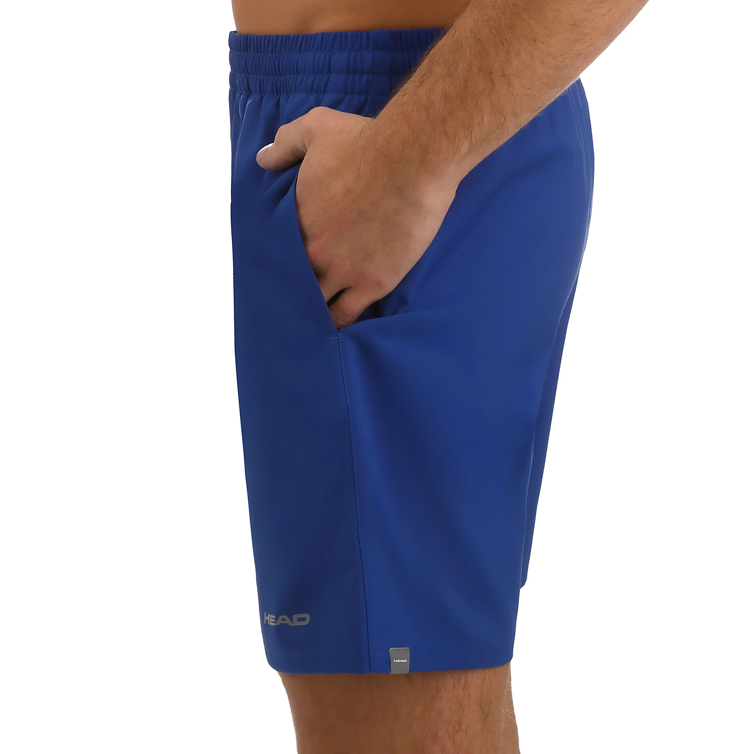 Club 7in Shorts Herren-Blau,Silber - Image 4