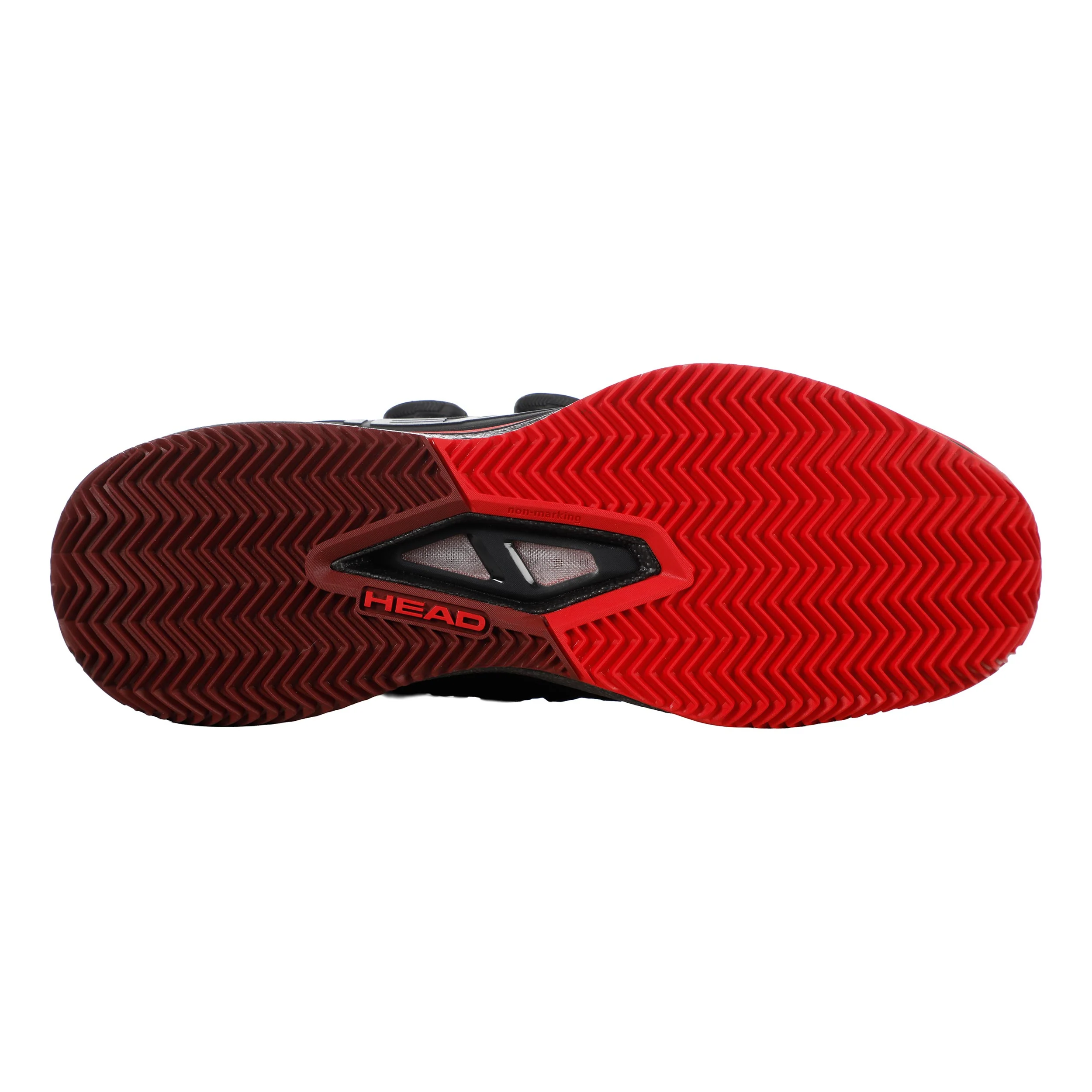 Endure Pro Sandplatzschuh Herren-schwarz, rot - Image 4