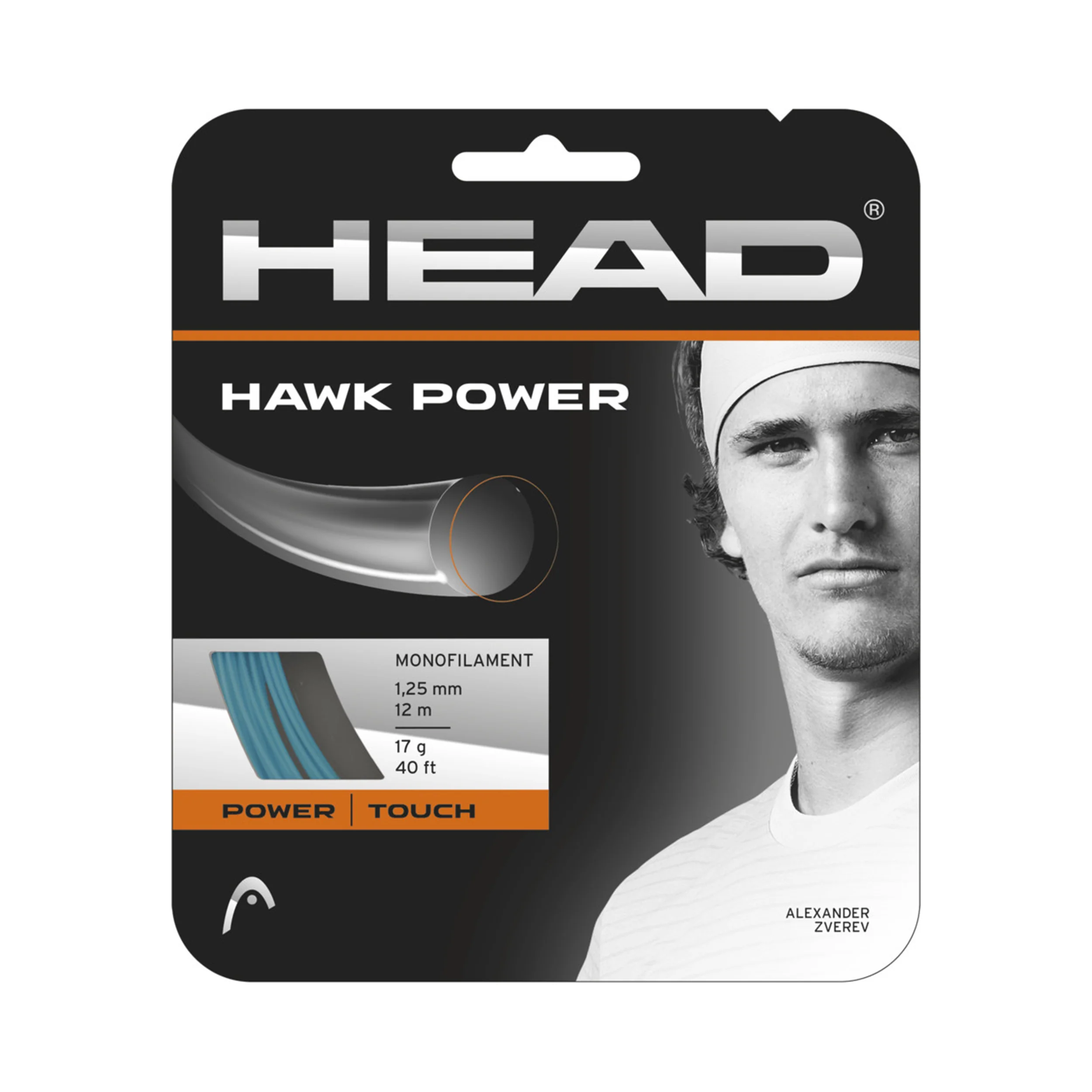 Hawk Power Saitenset 12m-Anthrazit