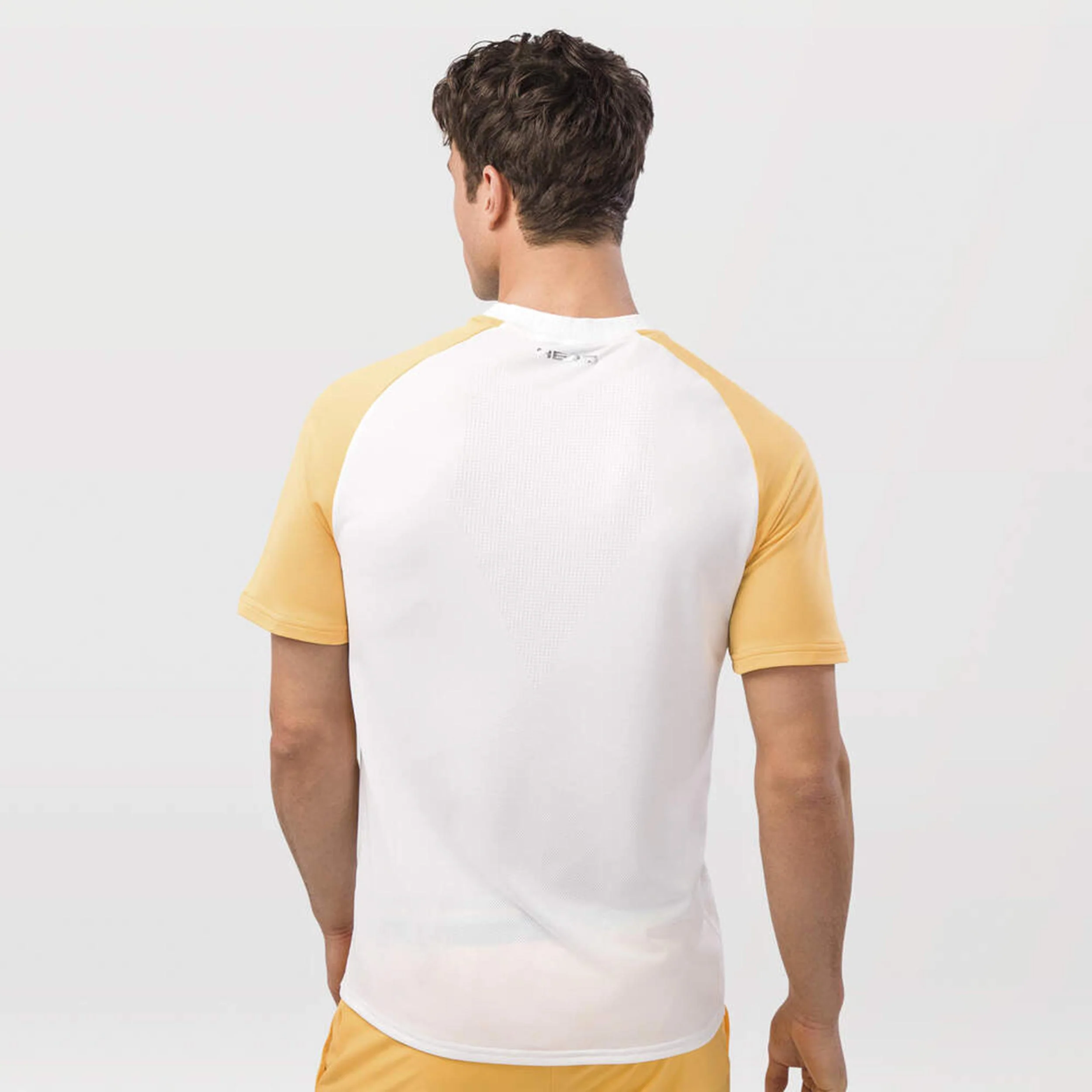 Performance Mc New York T-Shirt Herren-Weiß,Goldgelb - Image 2