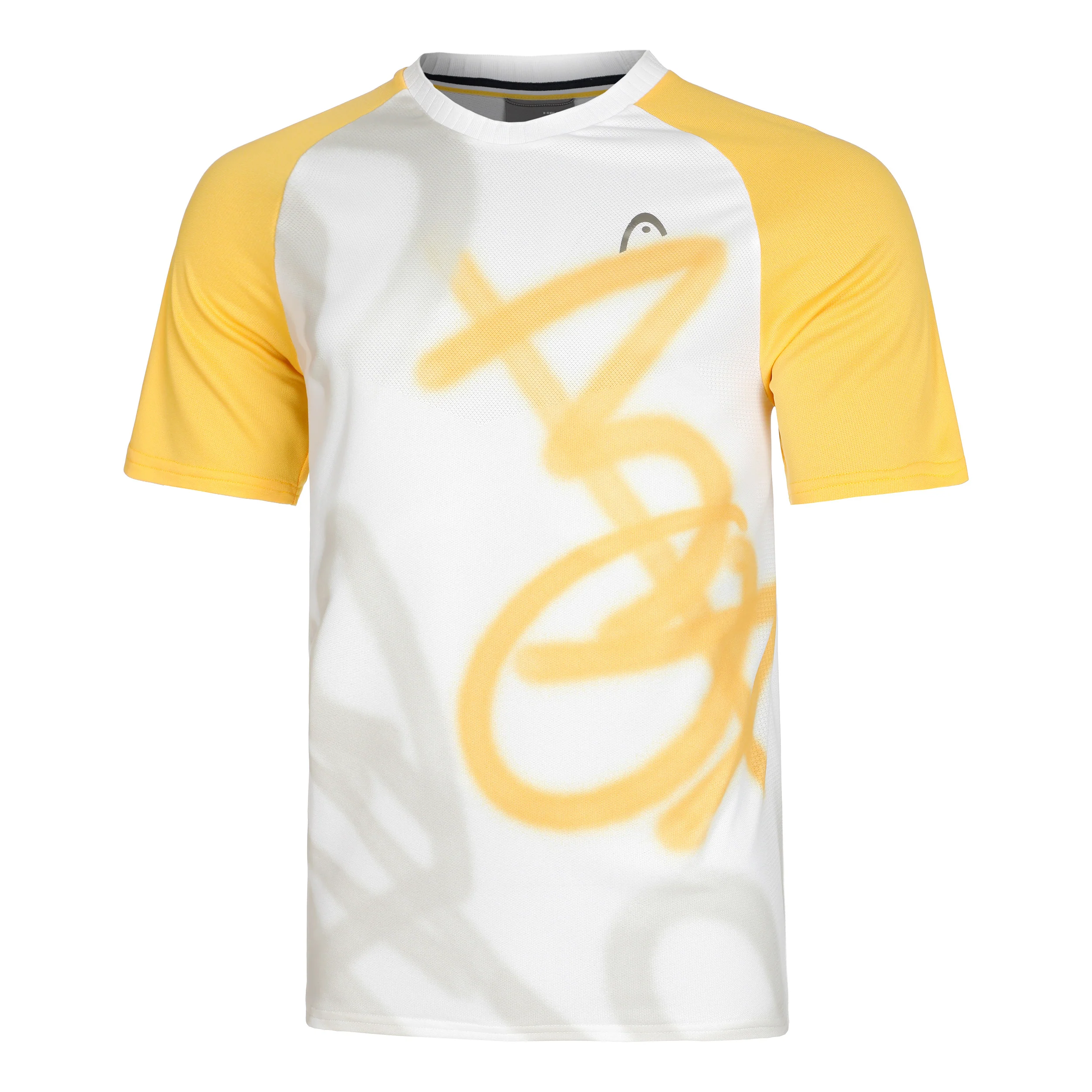 Performance Mc New York T-Shirt Herren-Weiß,Goldgelb - Image 6
