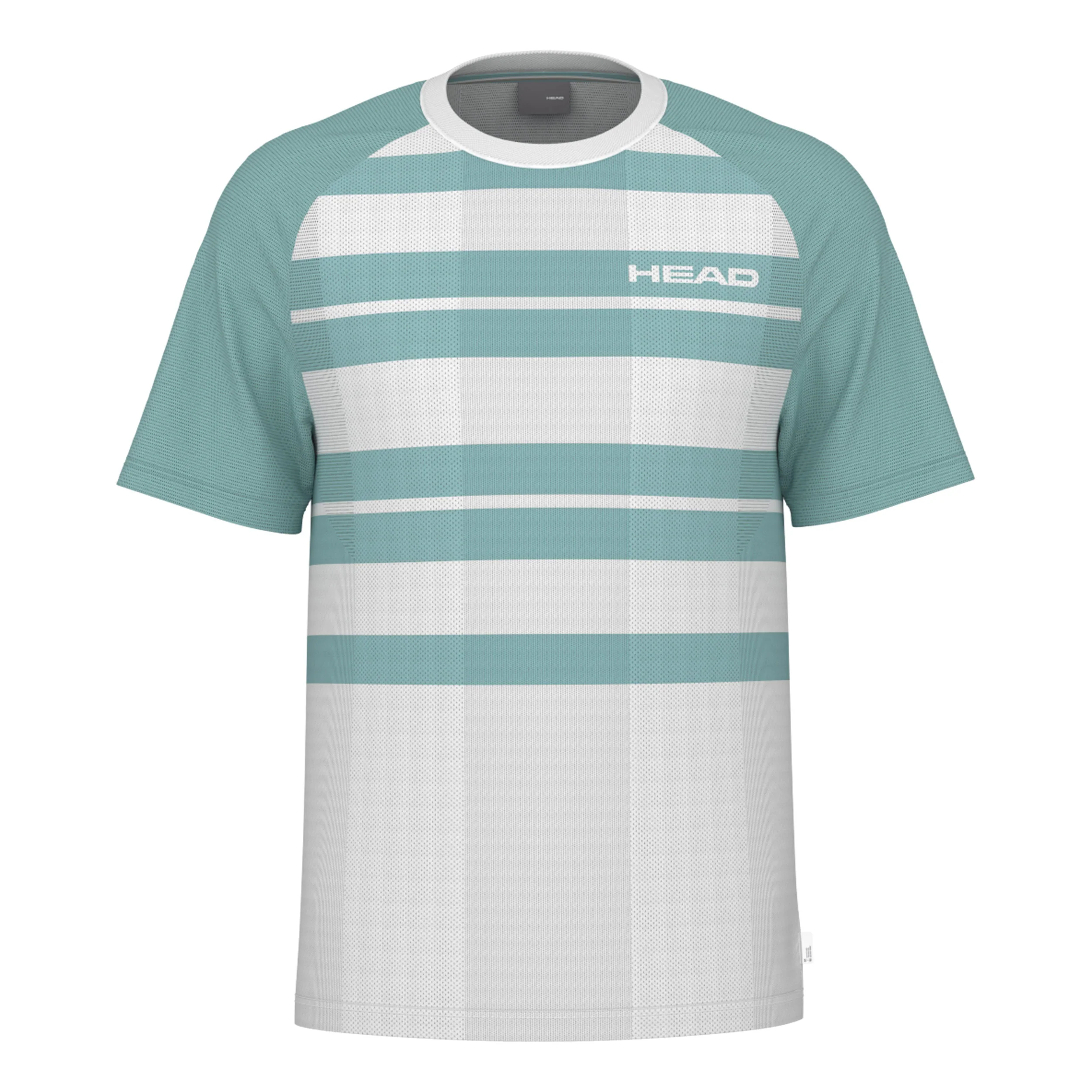 Performance T-Shirt Herren-Weiß,Mint