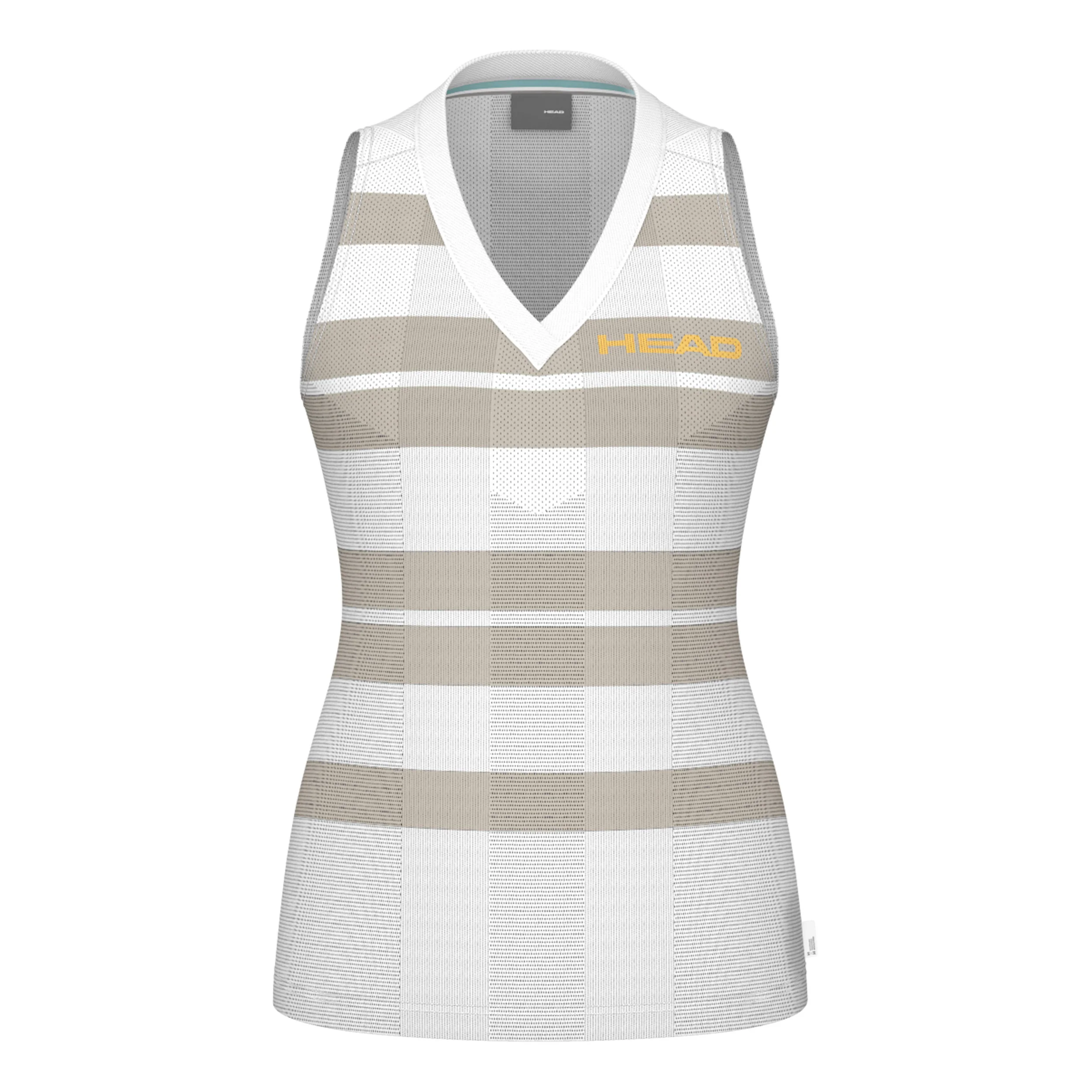 Performance Tank-Top Damen-Weiß,Beige