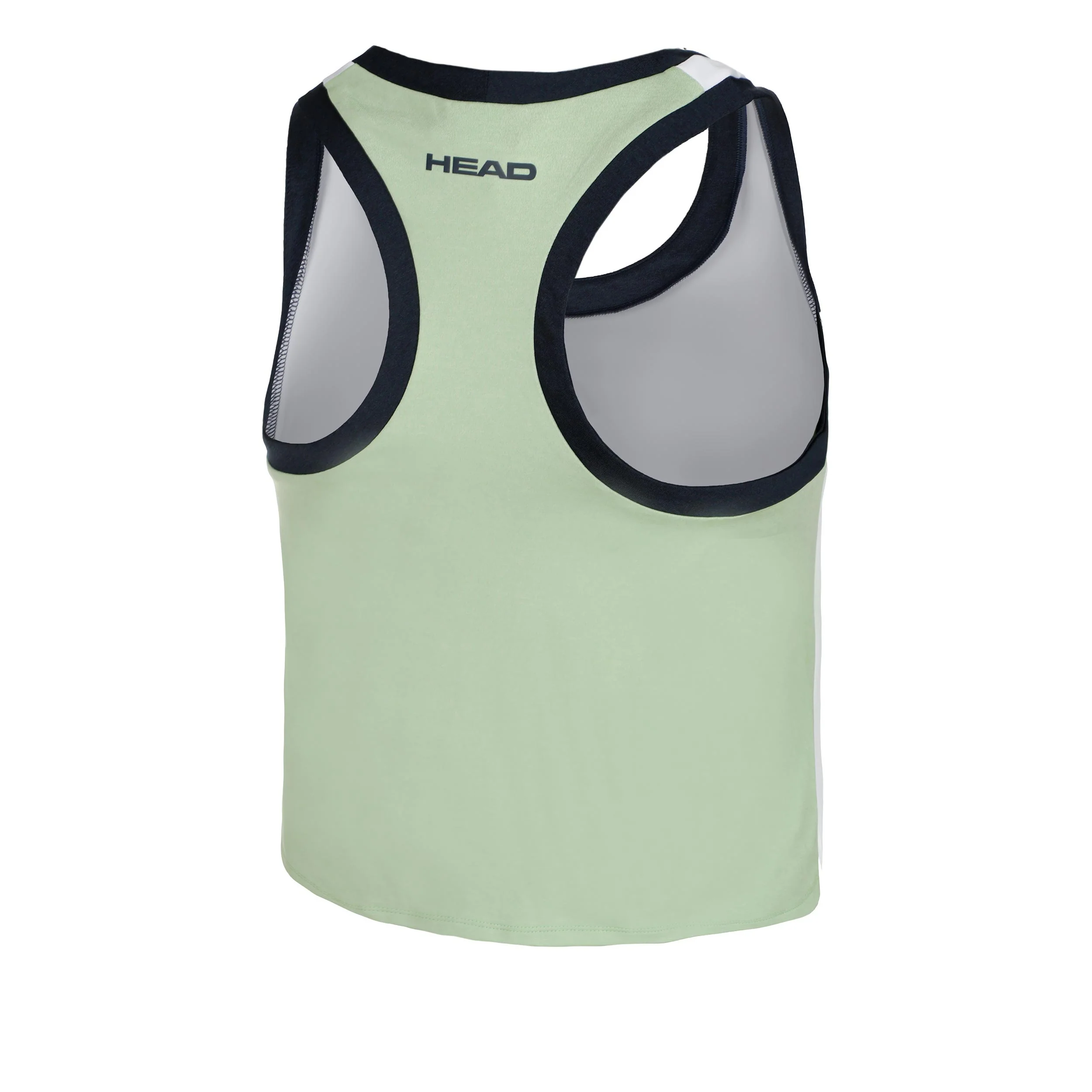 Play Crop Tank-Top Damen-Weiß,Dunkelblau - Image 2