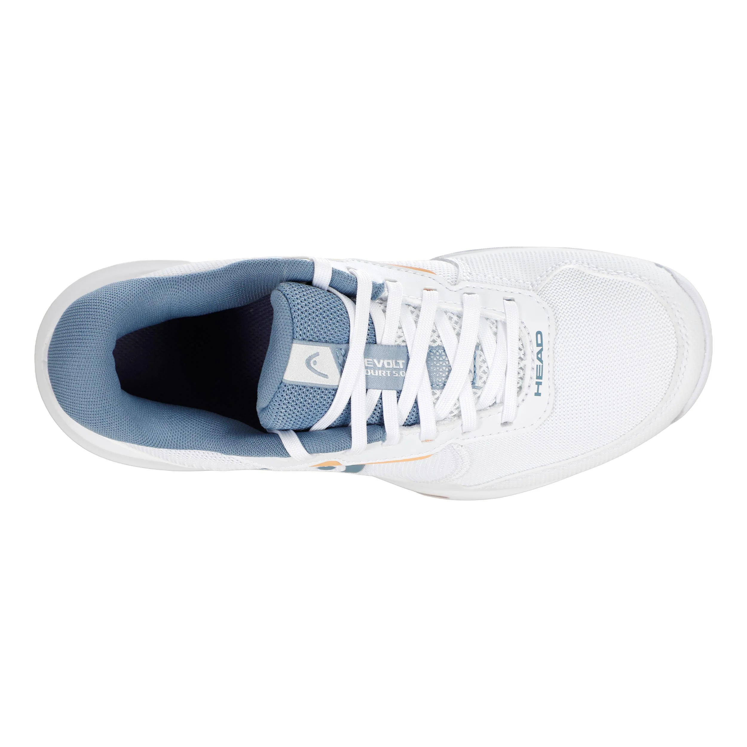 Revolt Court 5.0  Allcourtschuh Damen-weiß, blau - Image 3