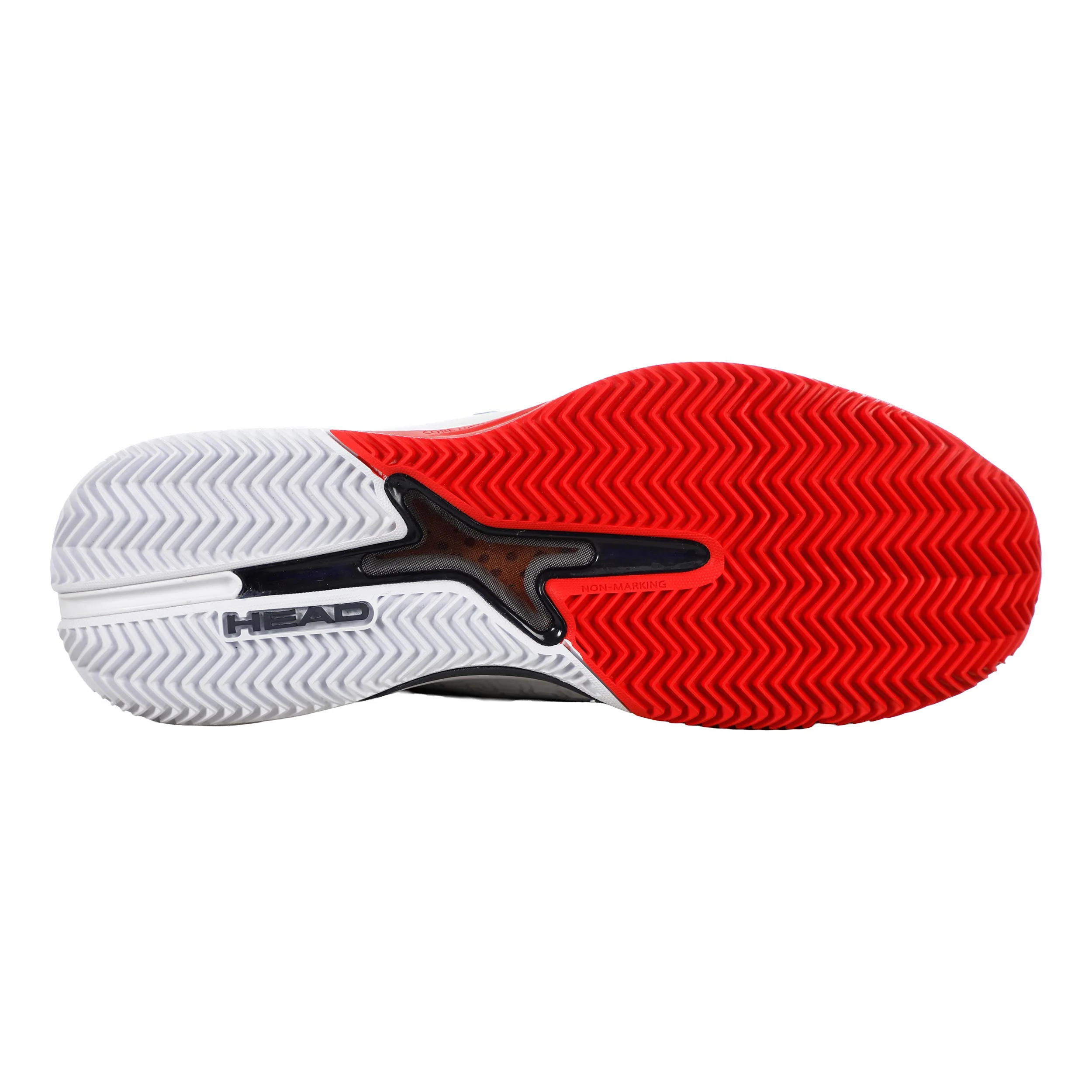 Revolt Pro 5.0  Sandplatzschuh Herren-weiß, dunkelblau - Image 4