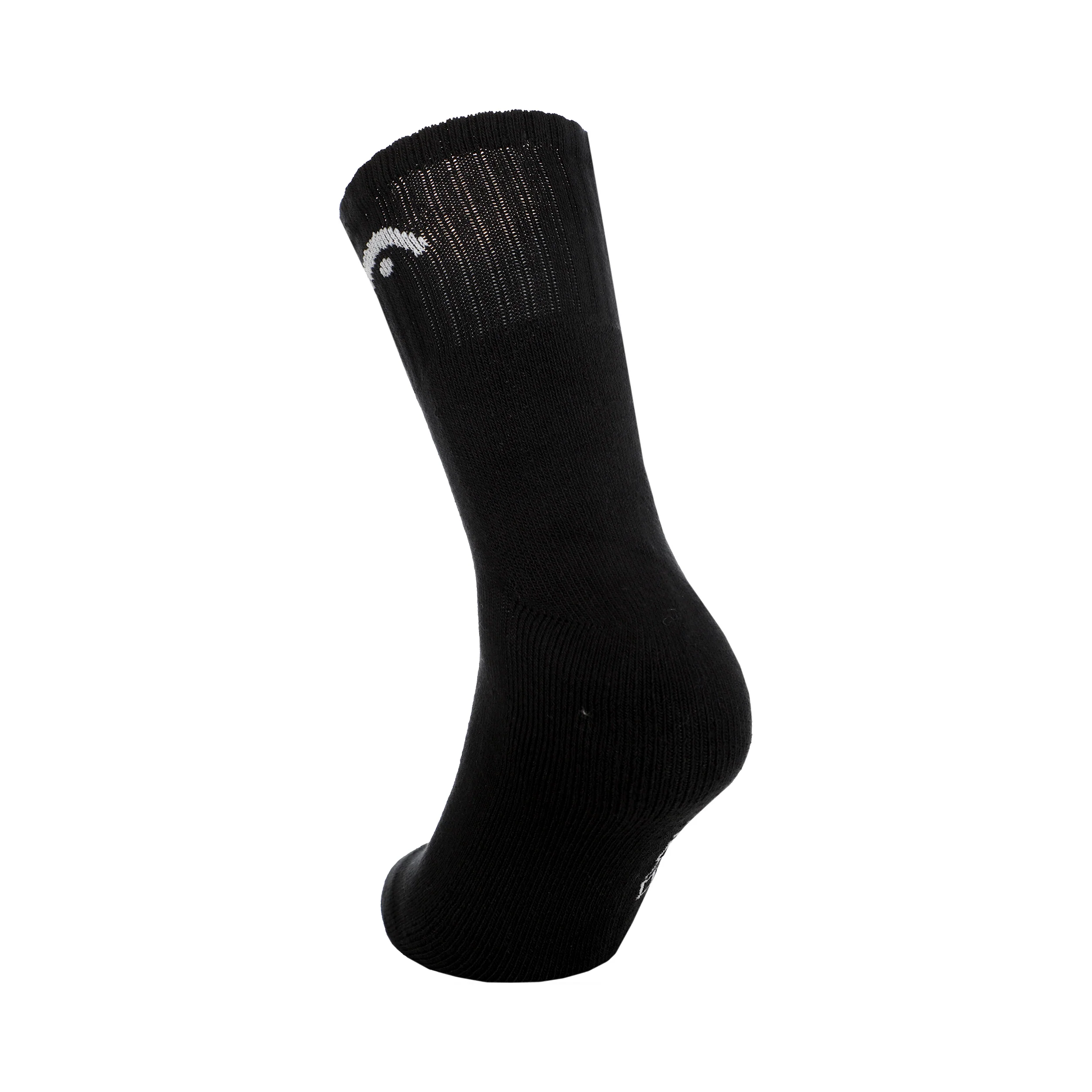 Short Crew Tennissocken 3er Pack Unisex - schwarz, - Image 4