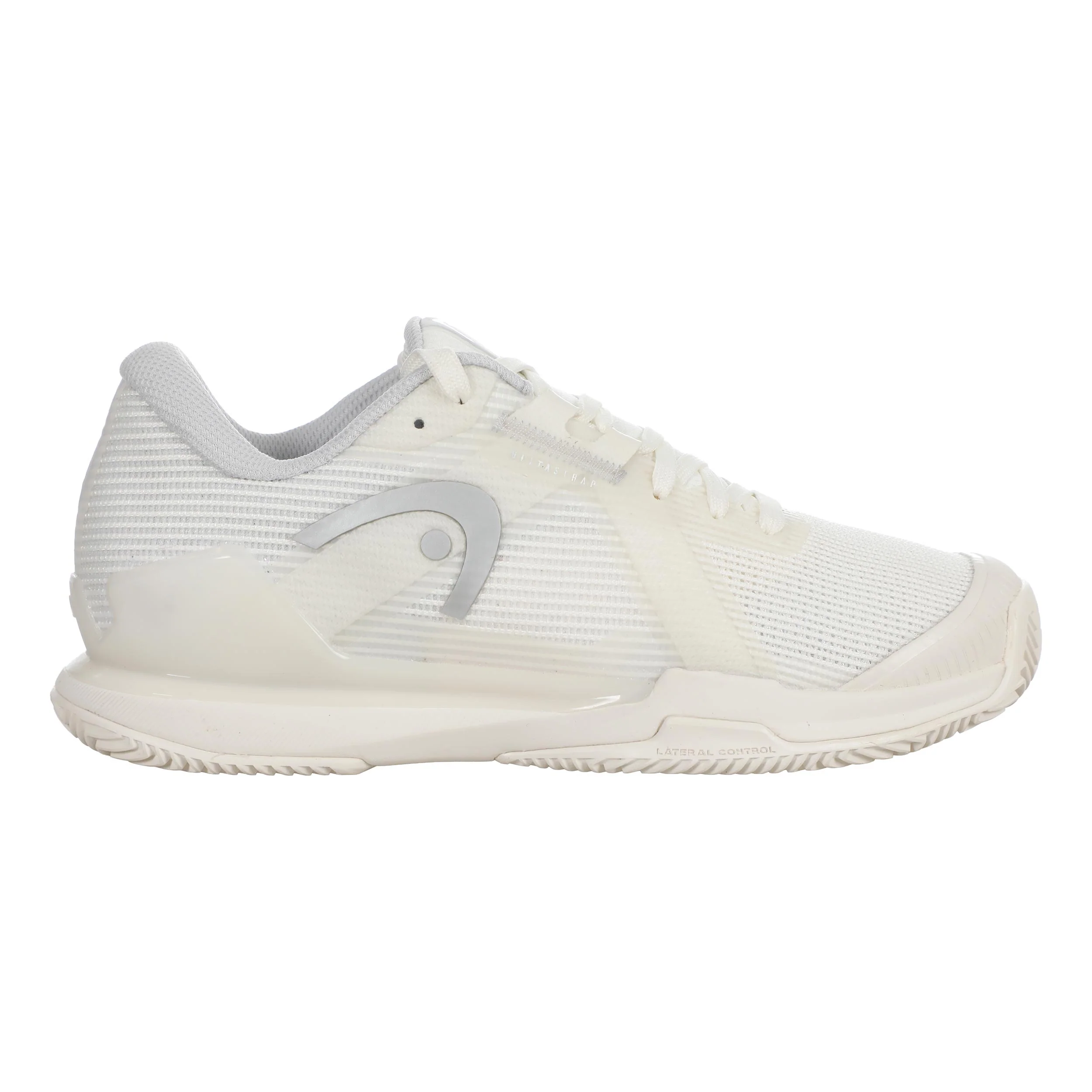 Sprint Pro 4.0 Sandplatzschuh Damen-weiß, hellgrau